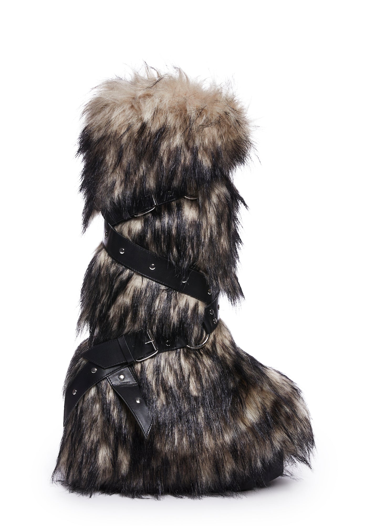 Fur on boots clearance