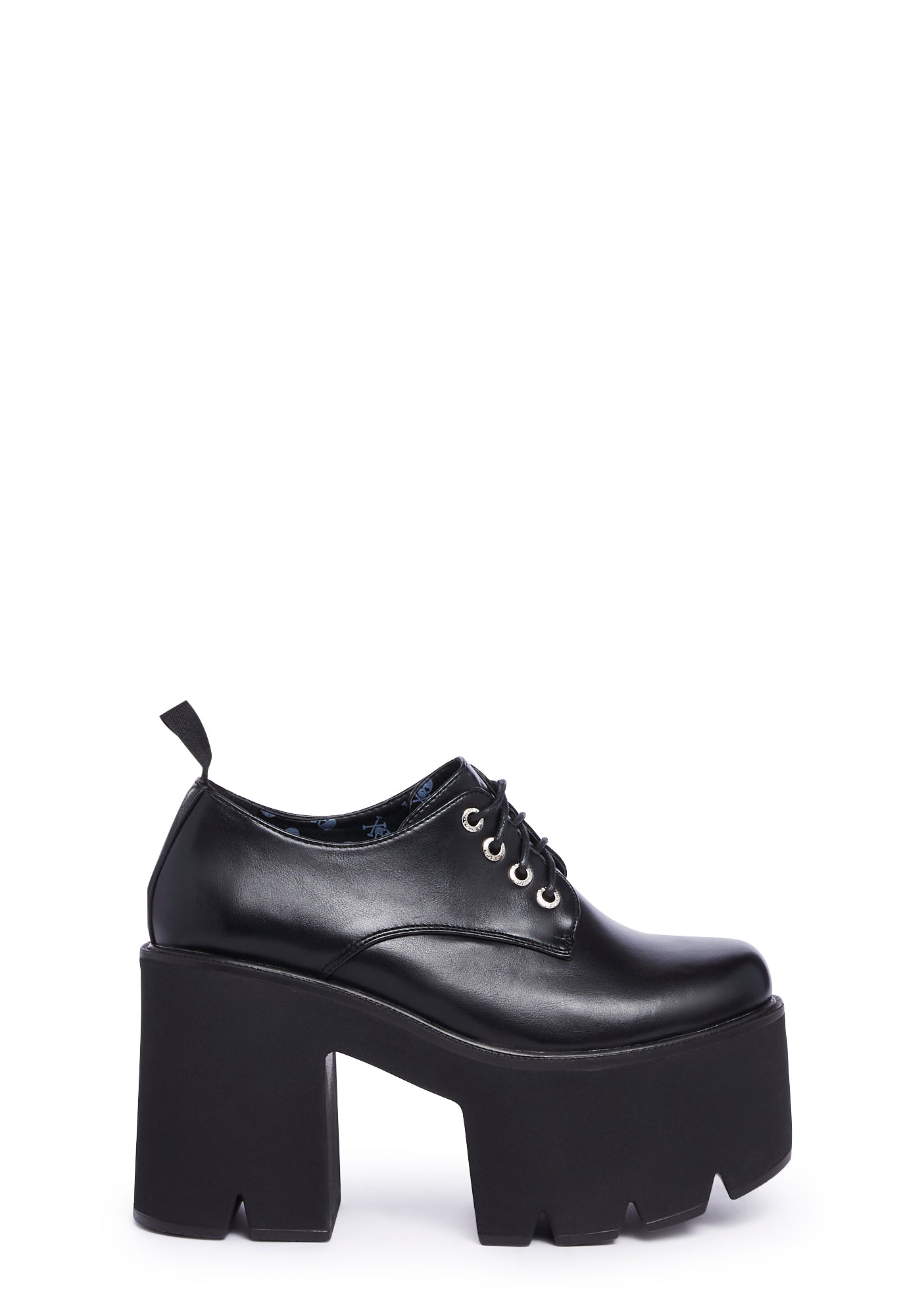 Leather platform new arrivals oxfords