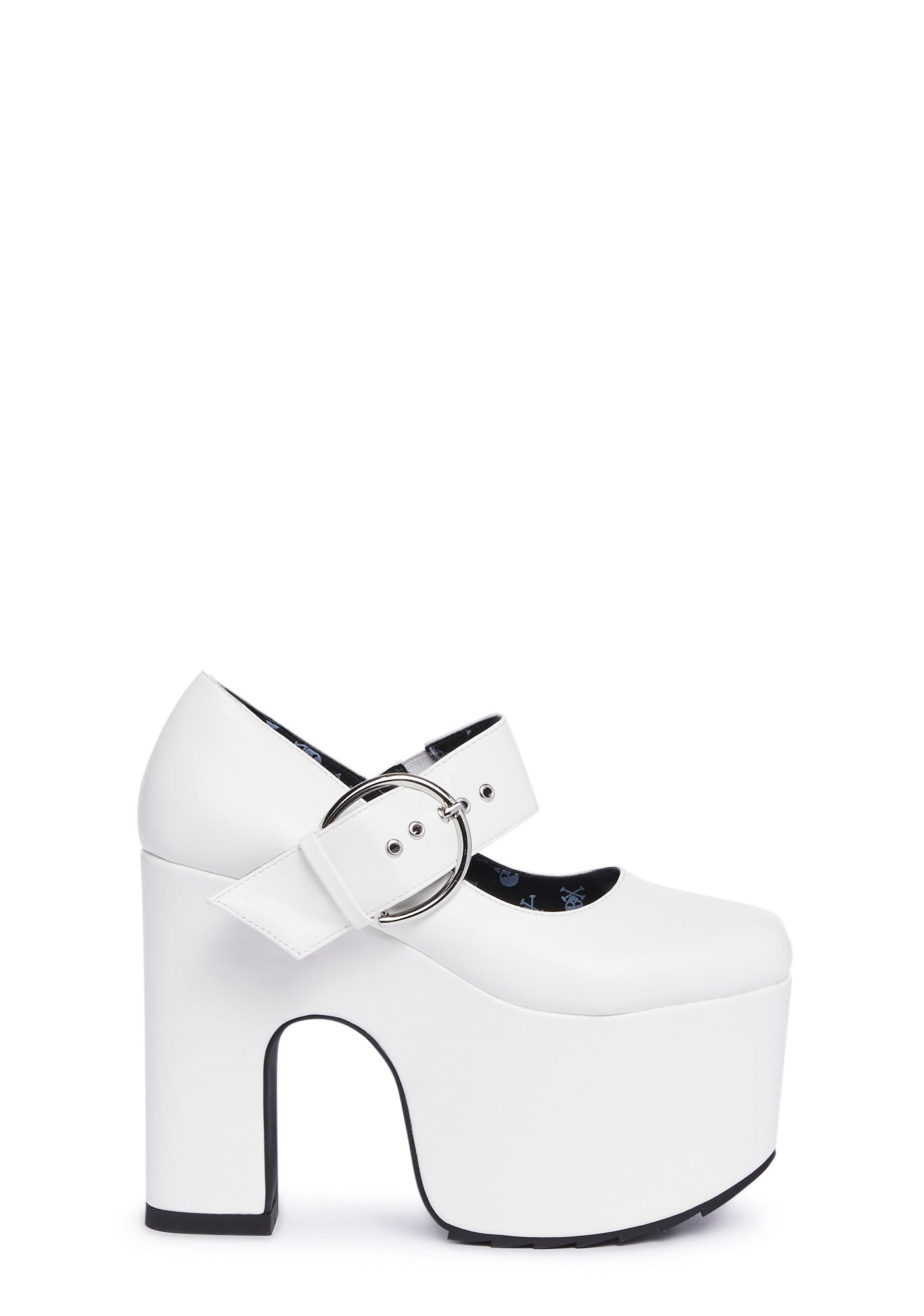 White platform sales mary janes