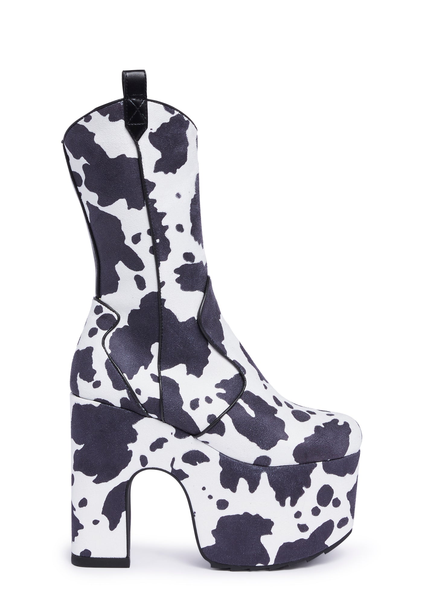 Lamoda cow sales print platform sandals