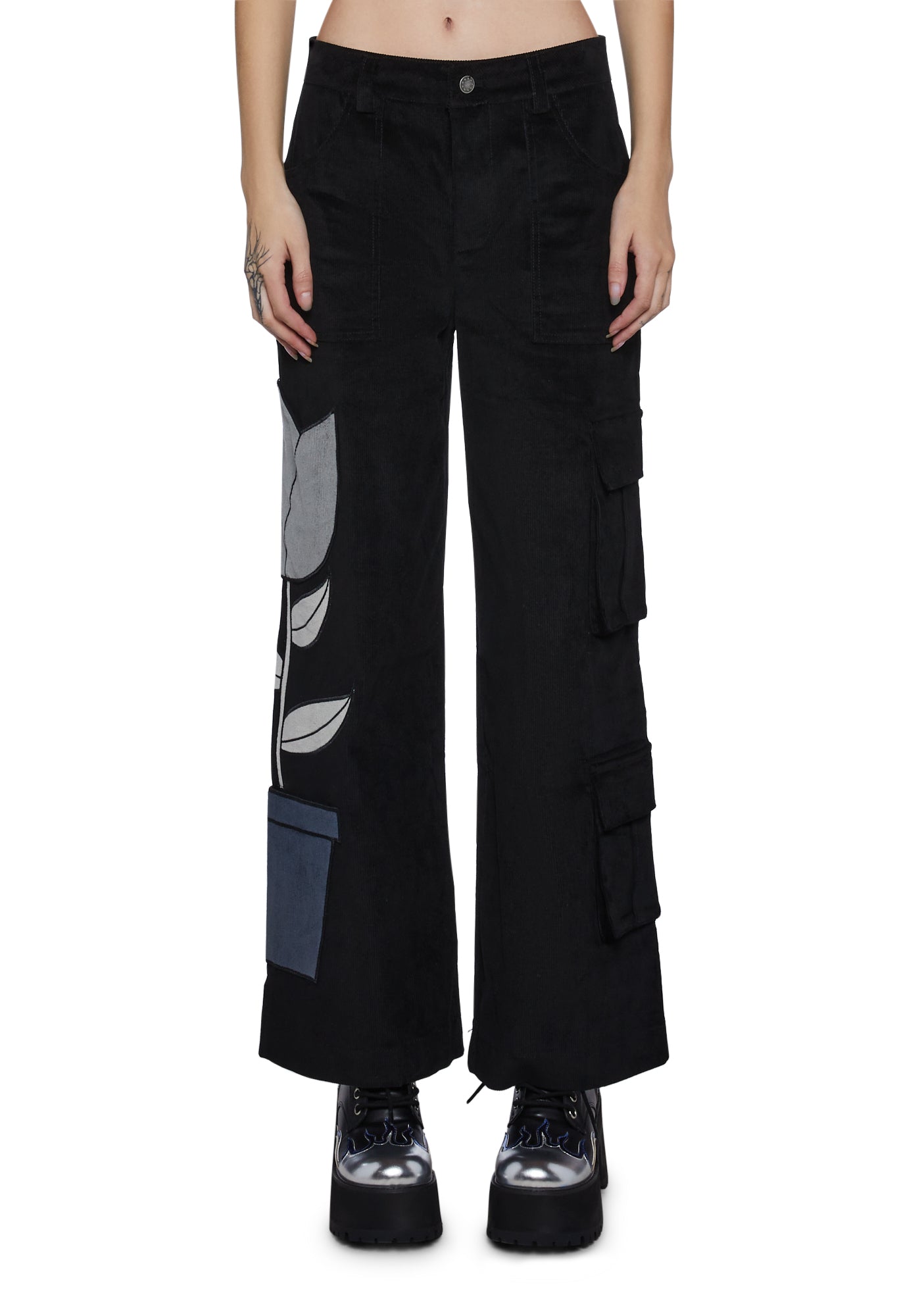Delias Cargo PantsBlack Dolls Kill