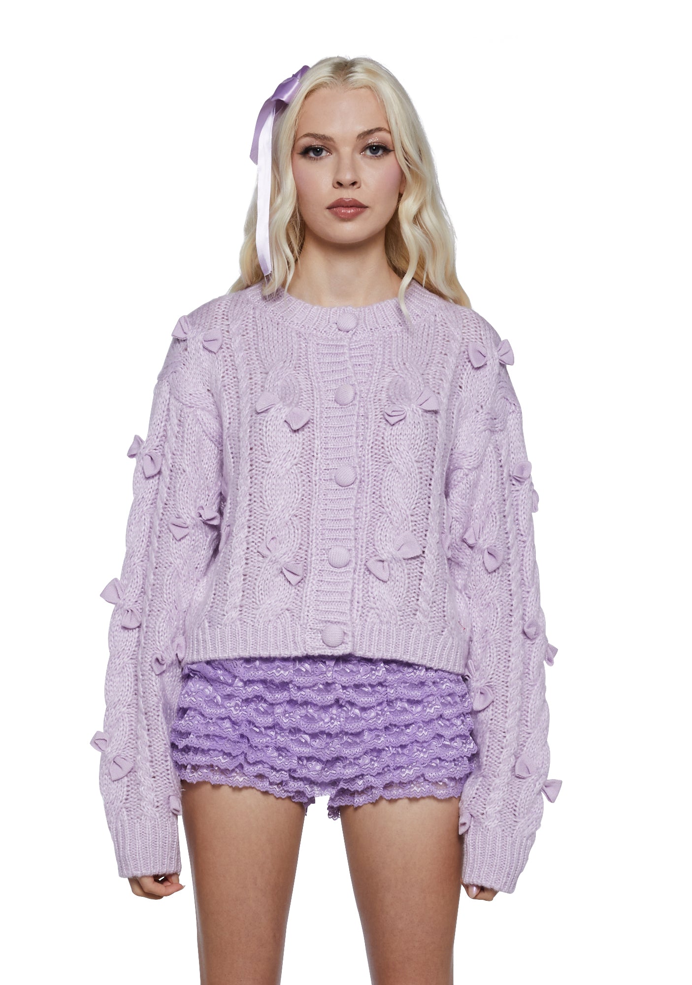 Sugarplum4sovキナリ ZESICA Women's Fall 2025 Casual Long Sleeve Crew Neck Side