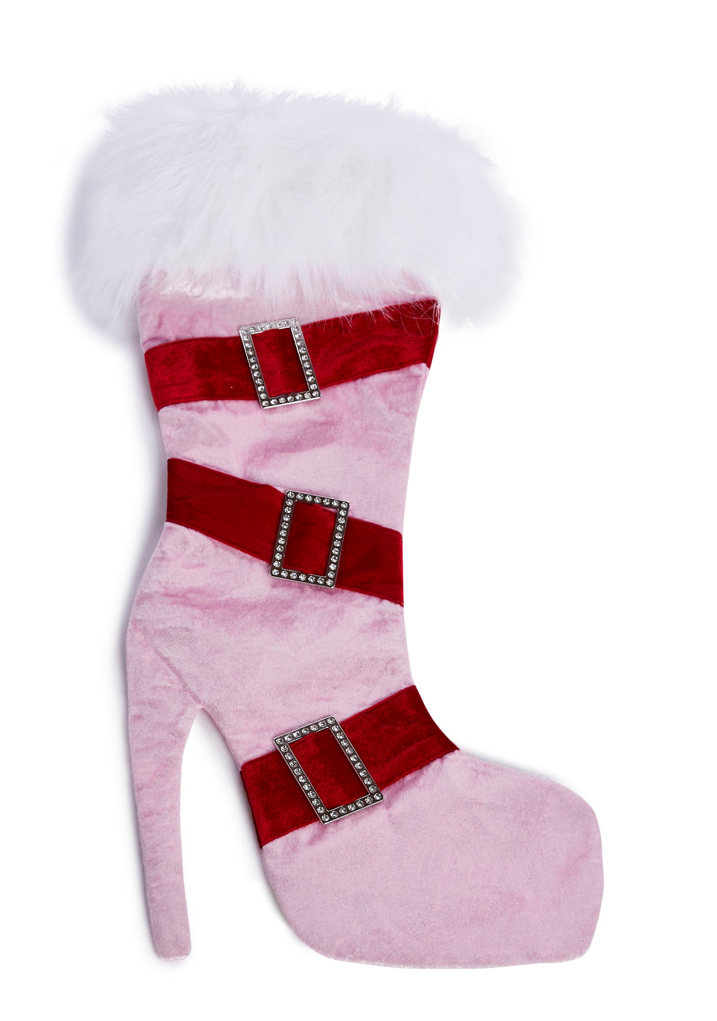 Dolls Home Heel Stocking - Pink