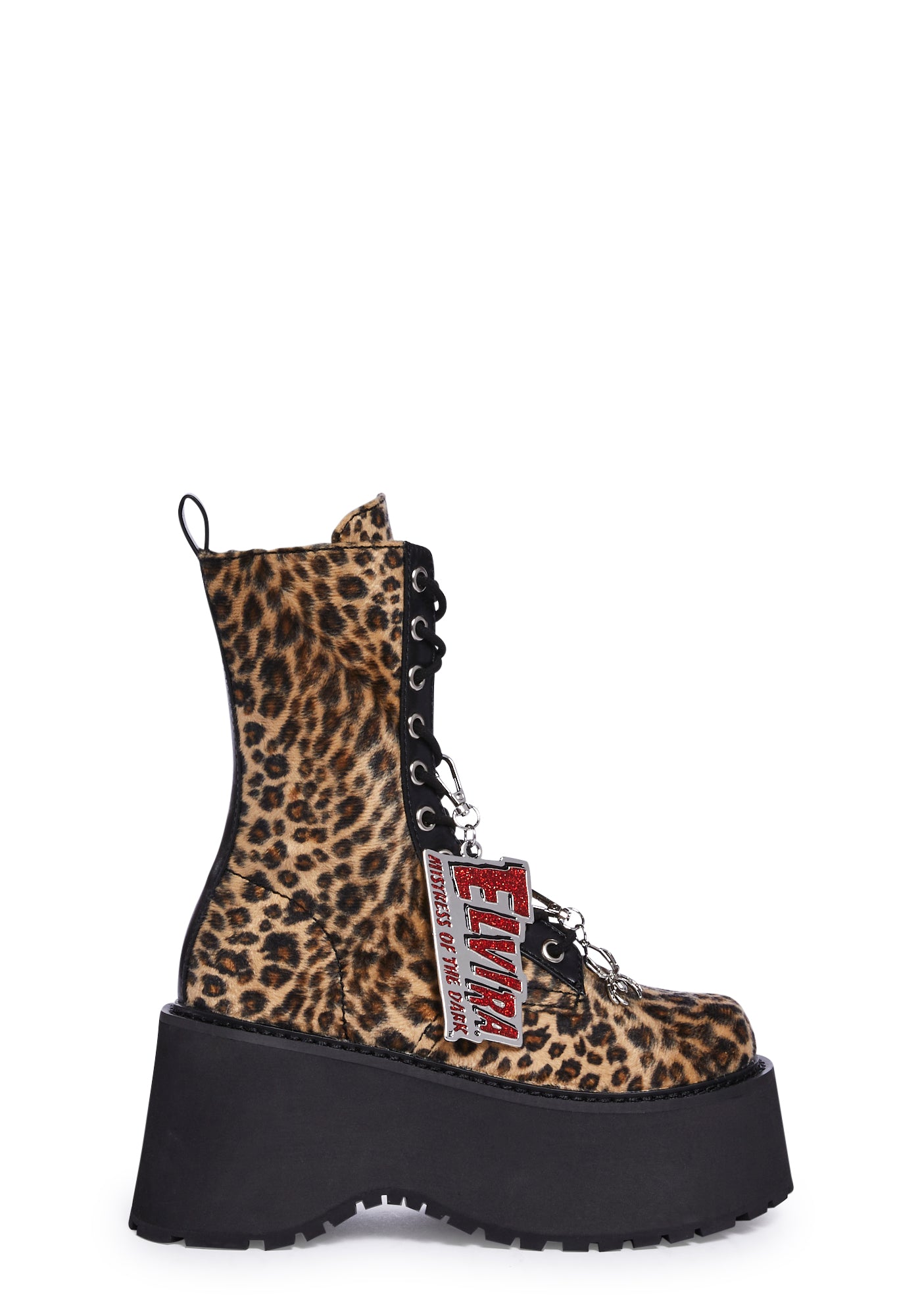 Cheetah print platform sales boots