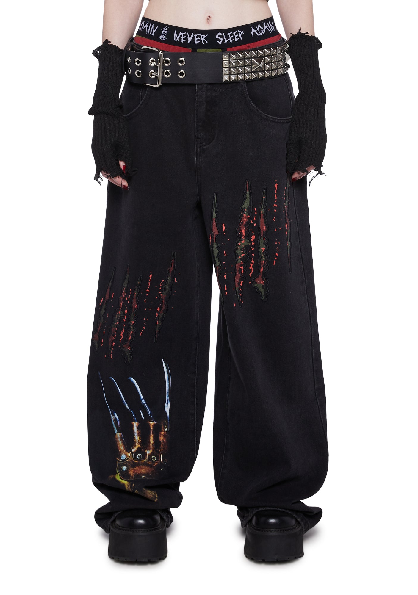 DK x WB Horror Freddy Krueger Nightmare On Elm Street Pants