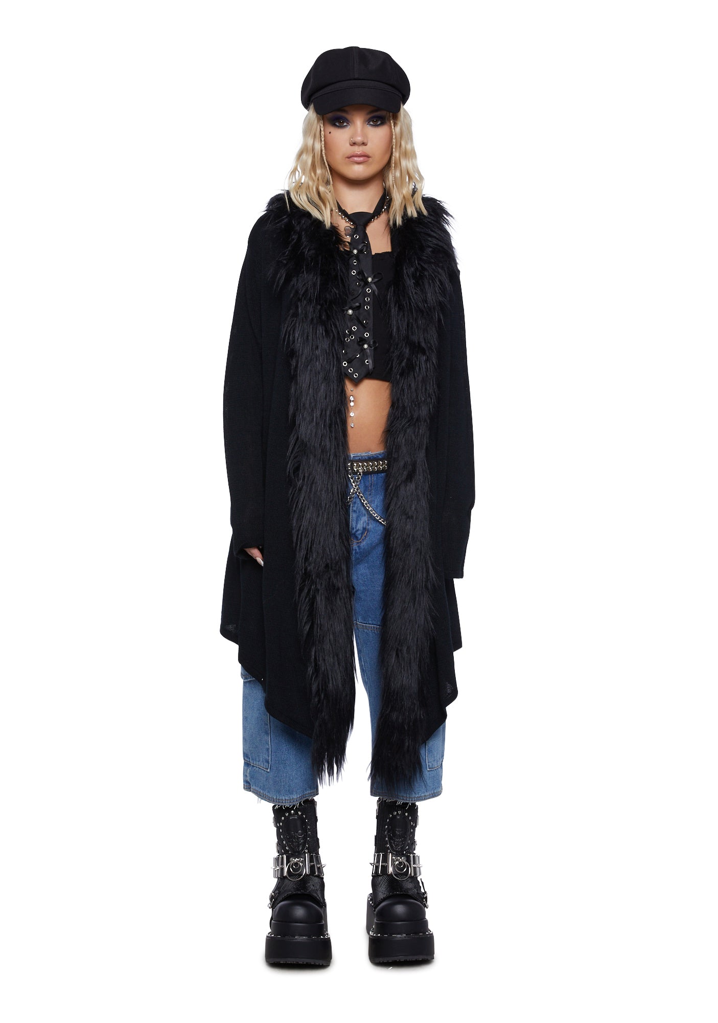 Girls open sales front cardigan