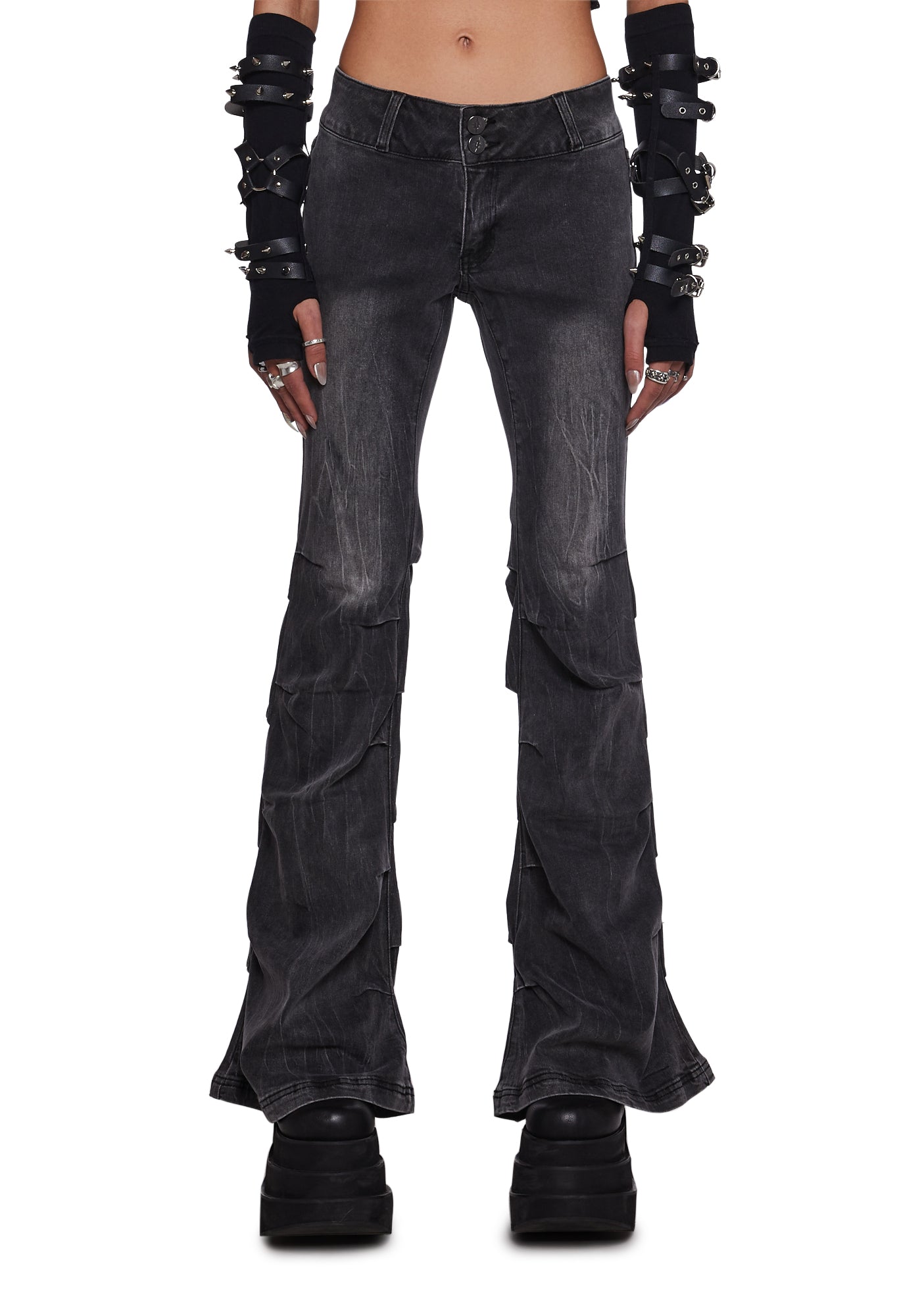 Frequency Wide Leg Pants Denim Dolls Kill frequency-wide-leg-pants-denim-dolls-kill