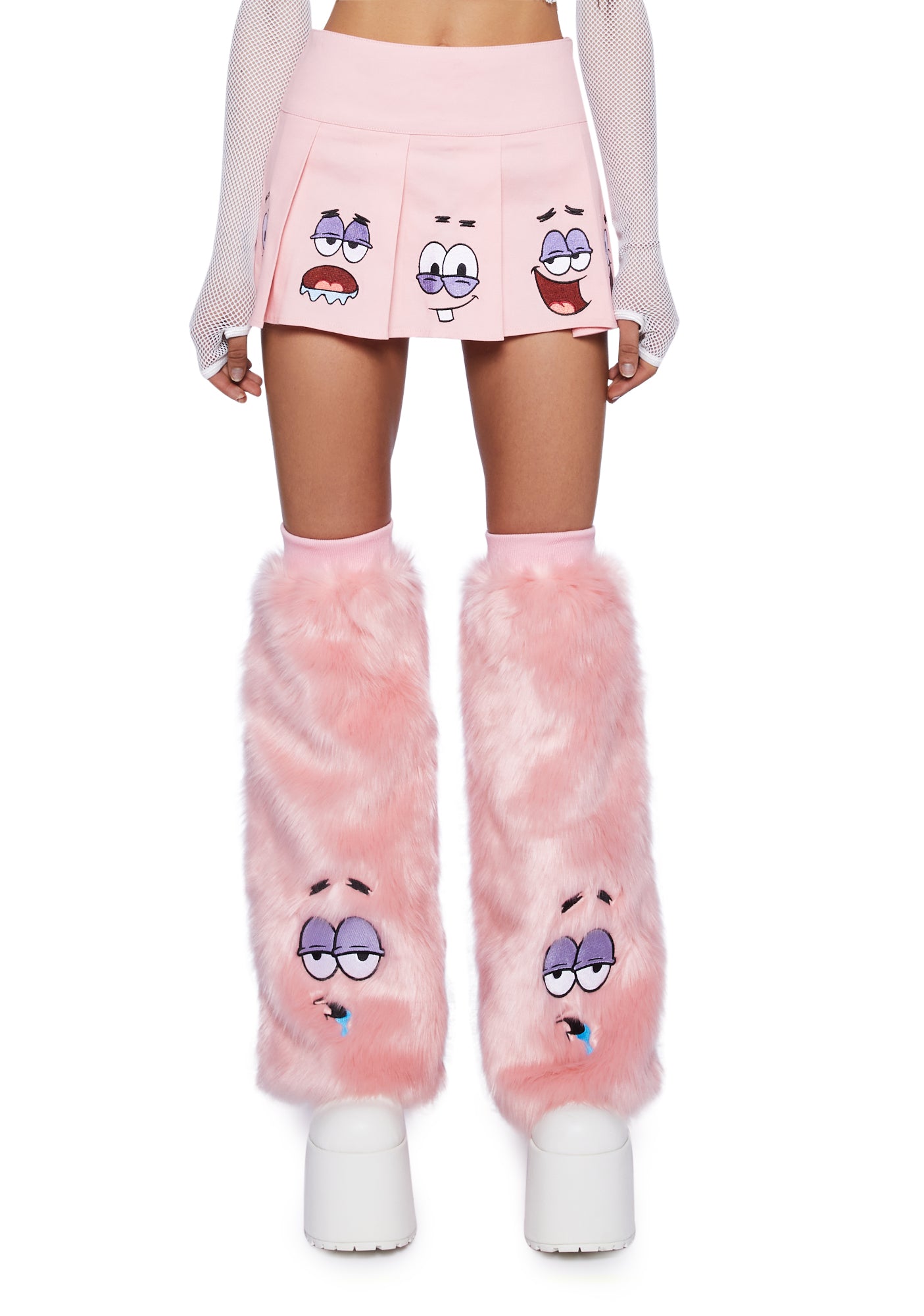 Pink skirt dolls top kill