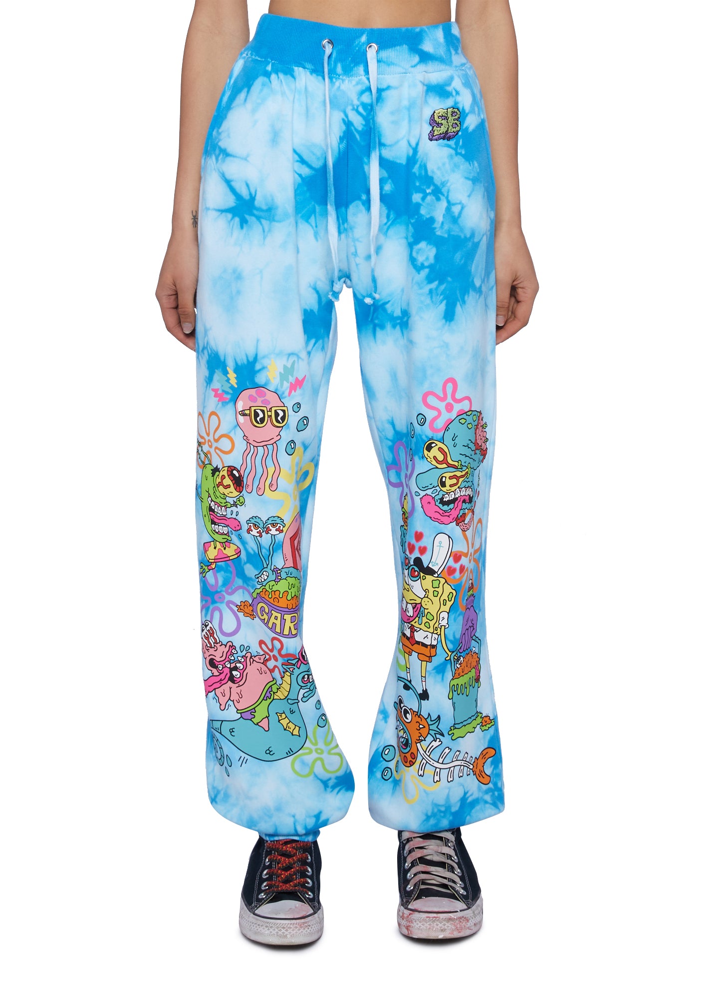 Dolls kill sales tie dye sweatpants