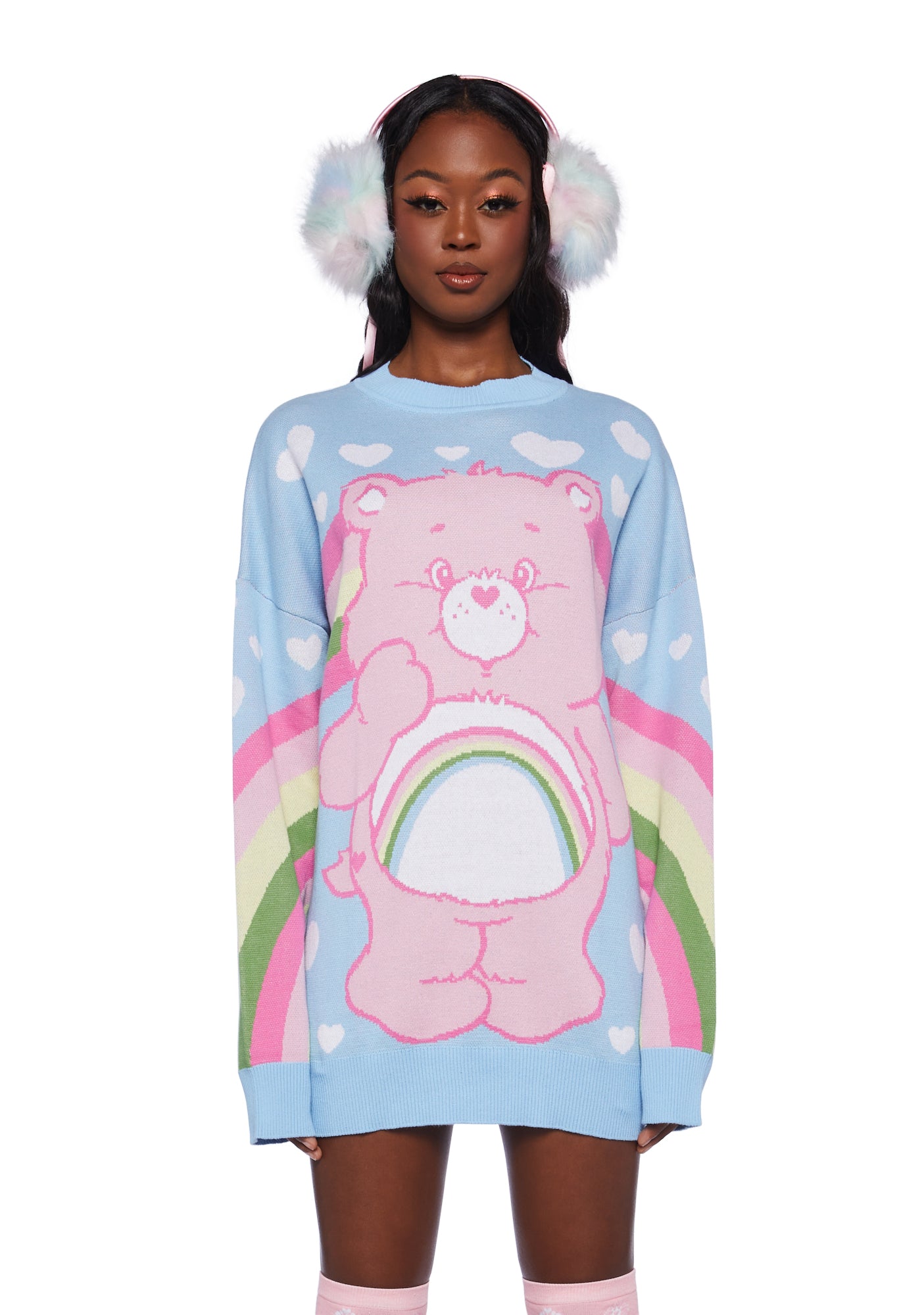 Dolls kill care bear hoodie hot sale