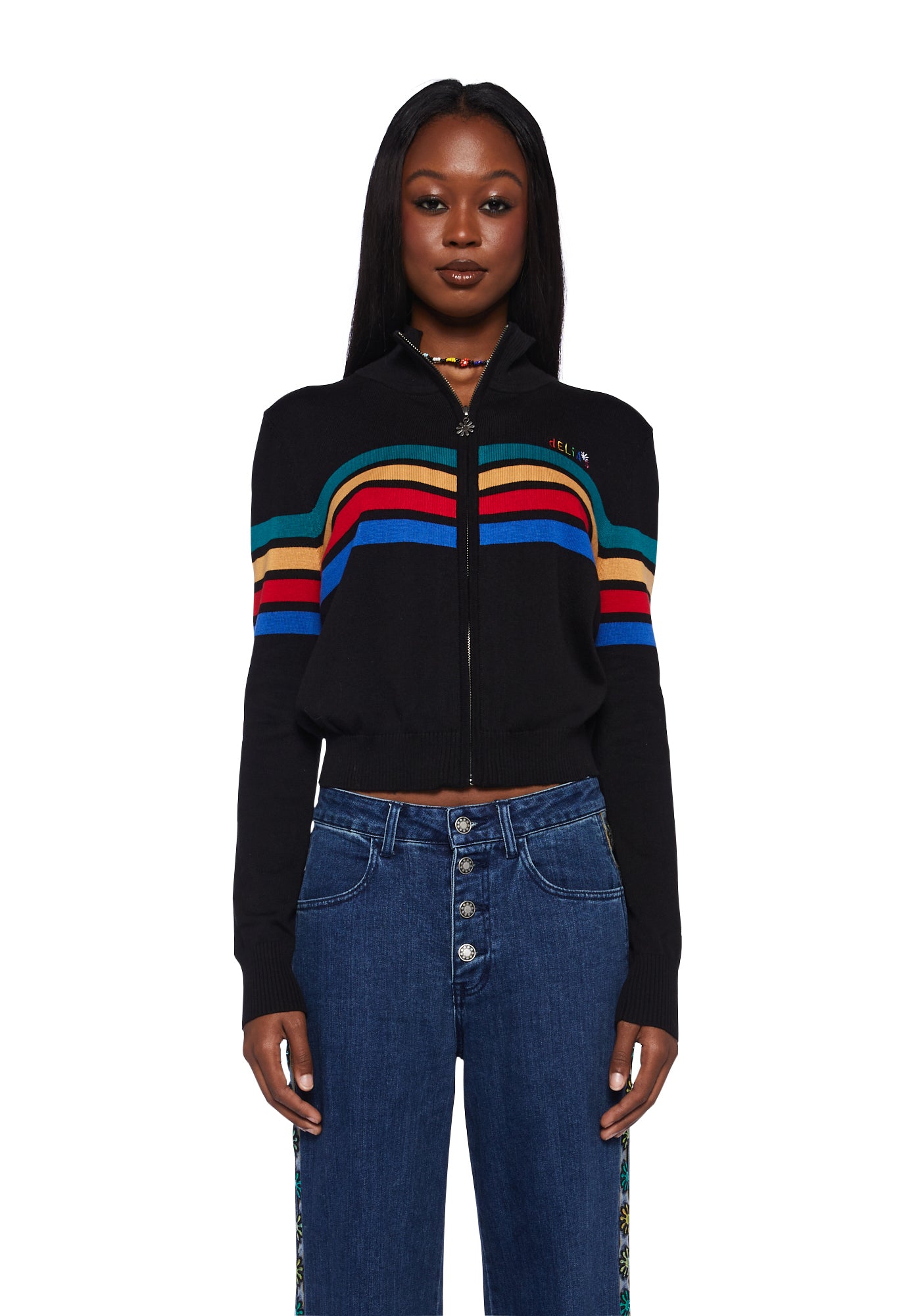 Dolls kill clearance rainbow sweater