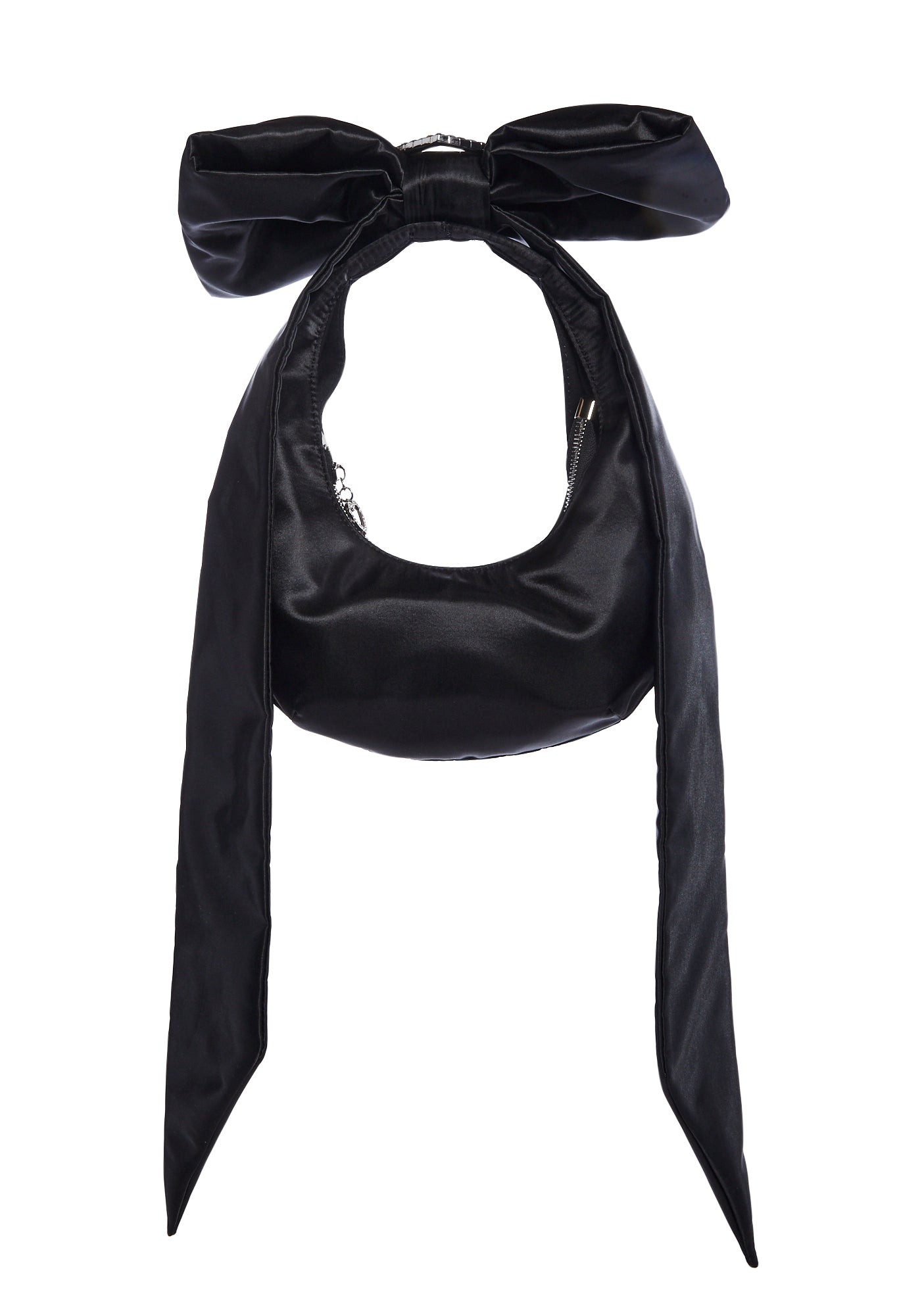【DOLLS KILL】Lady Shoulder Bag Sugar Thrillz Bow Shoulder Bag-Black – Dolls Kill
