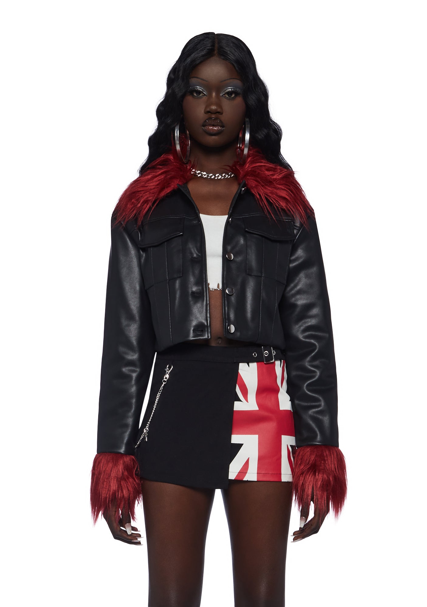Crop jacket clearance online