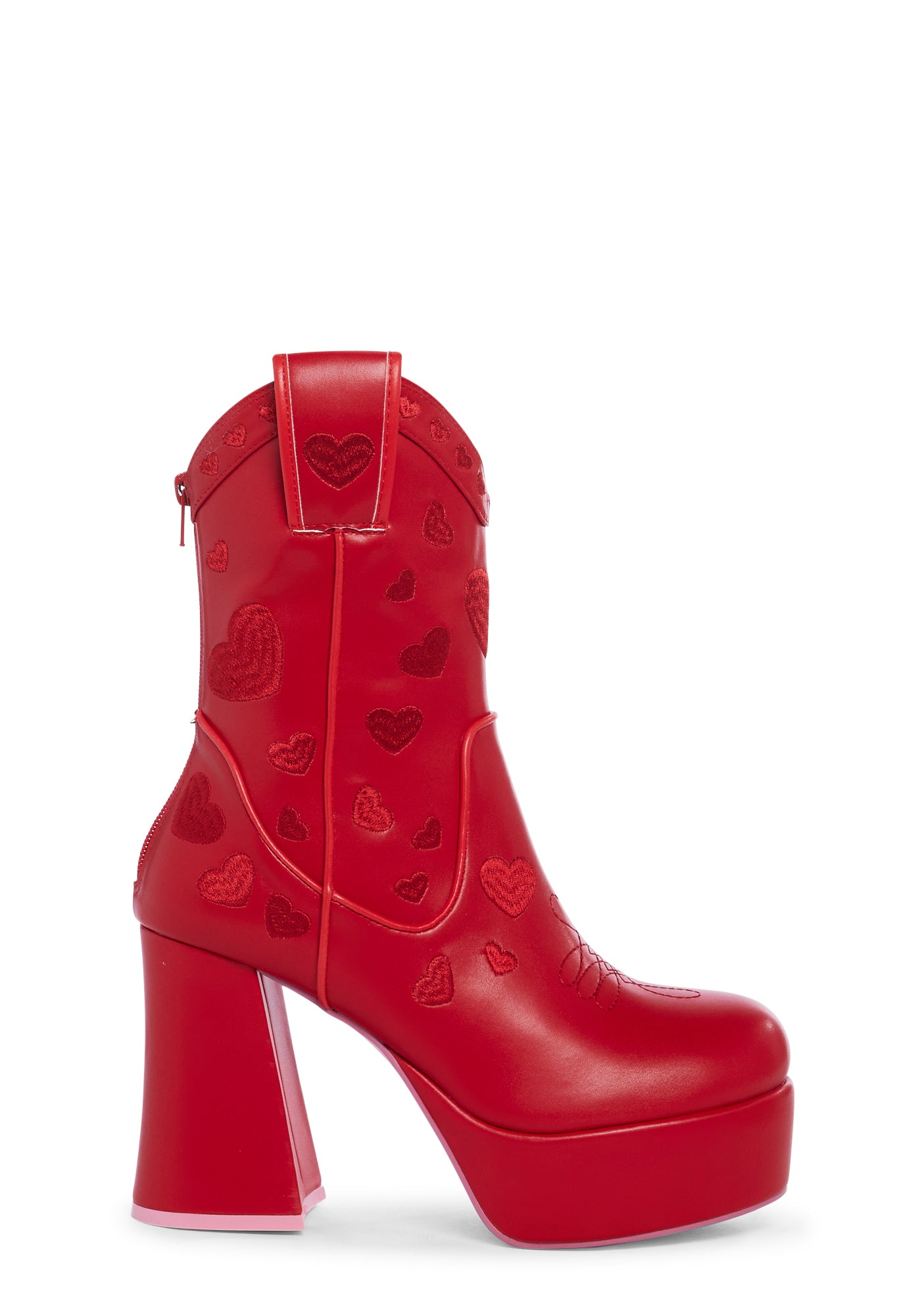 Dolls kill red boots online