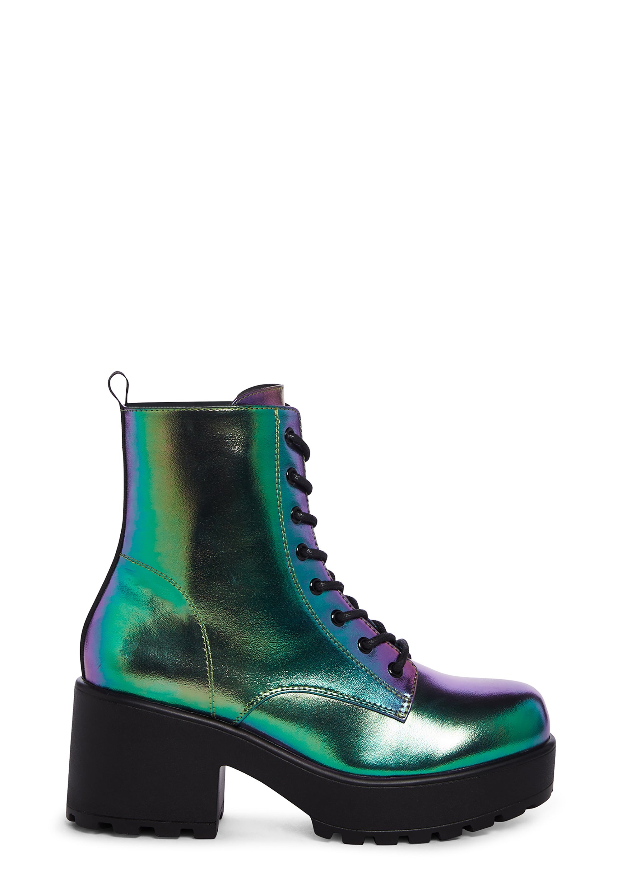 Platform military boots shop