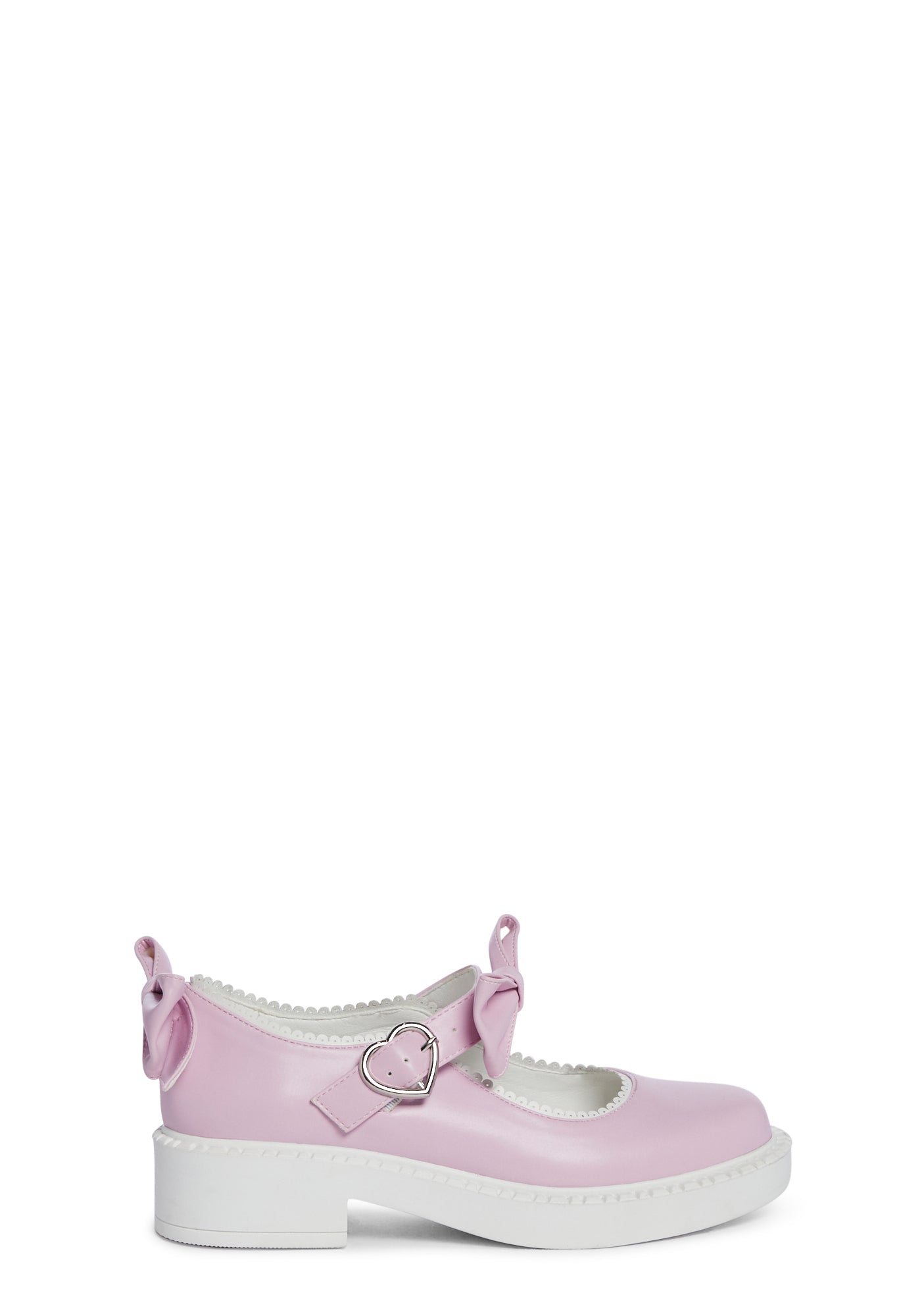 Koi Footwear Mary Jane Bowtie Shoes- Pink – Dolls Kill