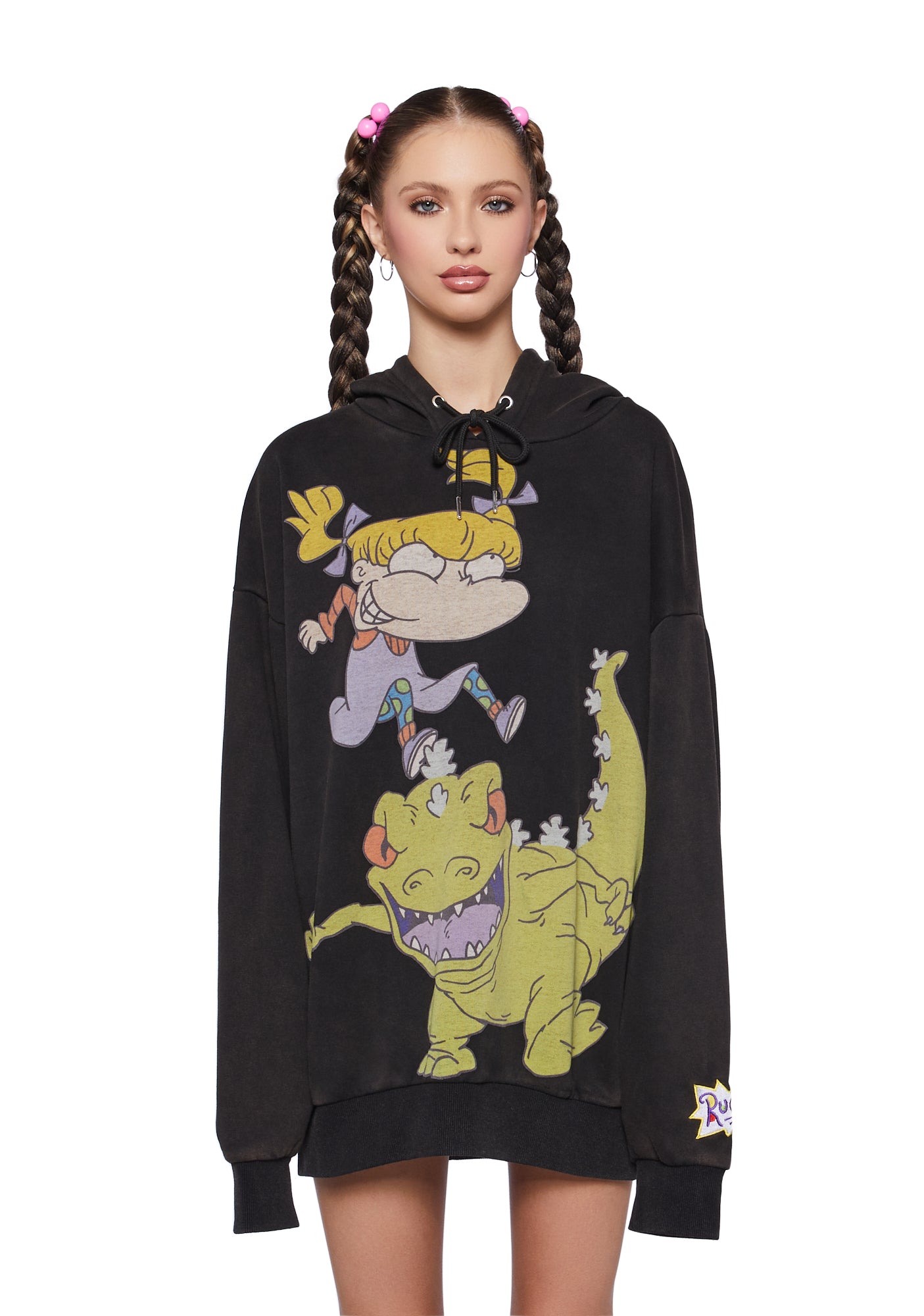 Rugrats top hoodie women's