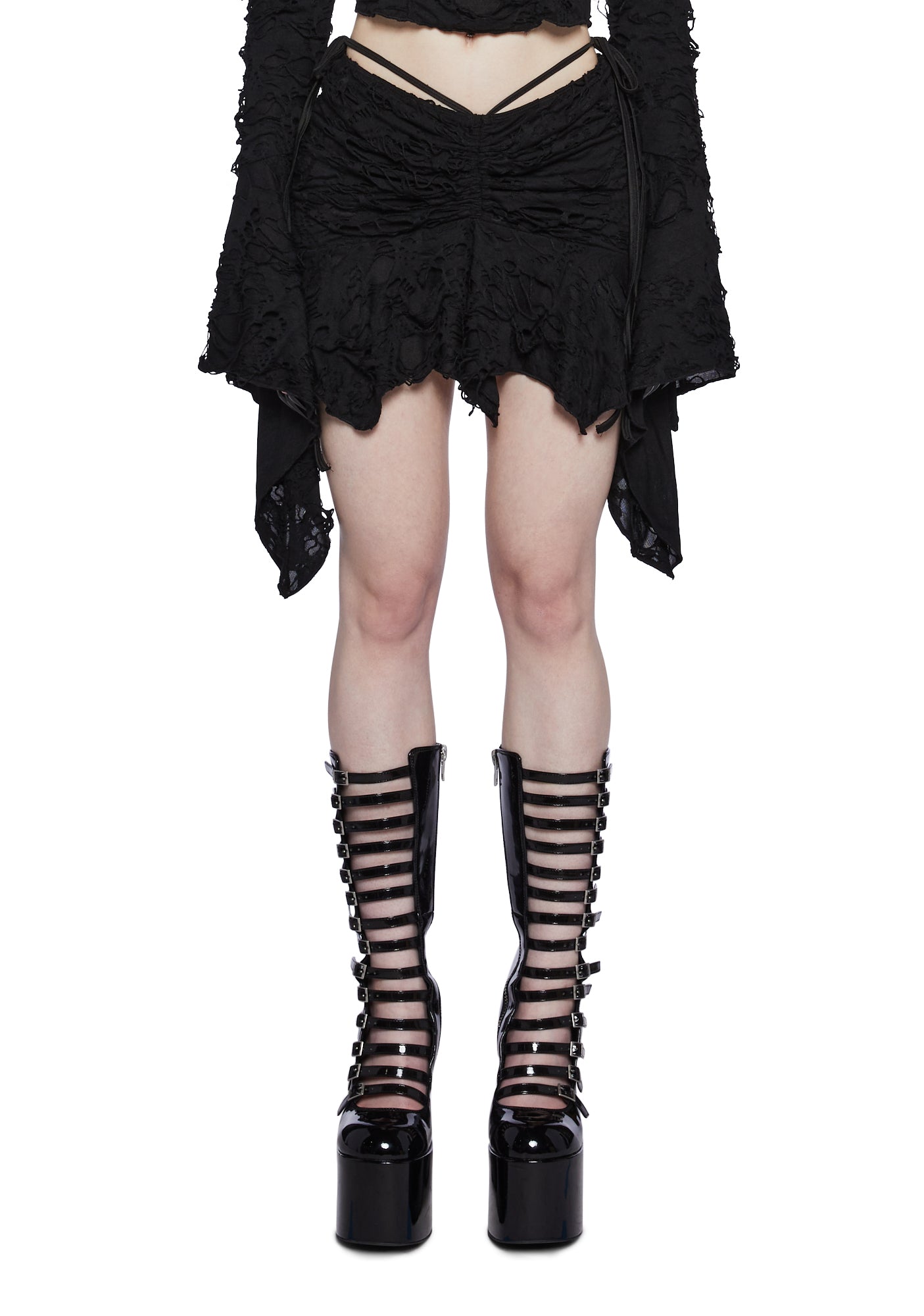 Black mini skirt dolls kill outlet