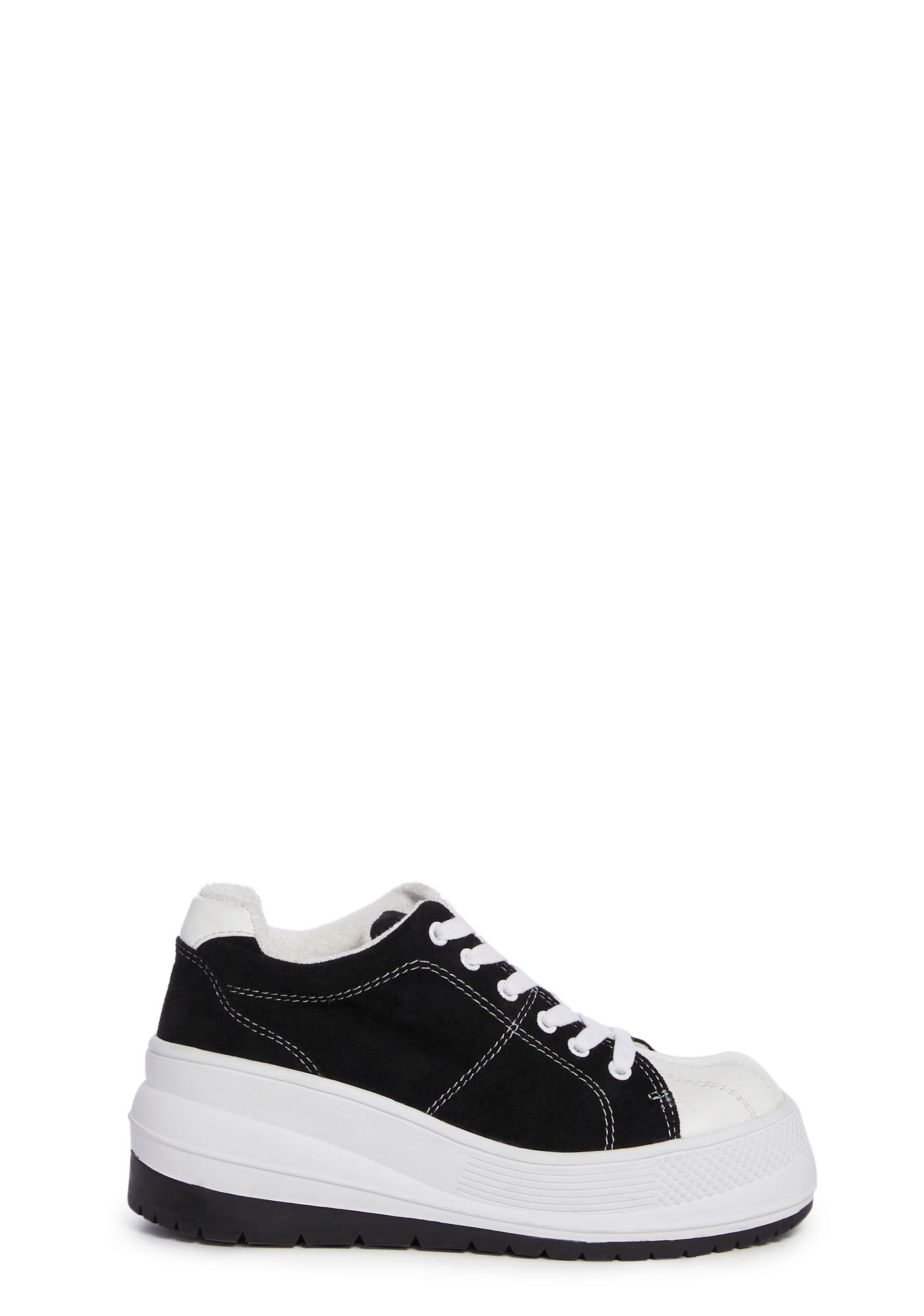 Current Mood Classic Canvas Vintage Sneakers Black White