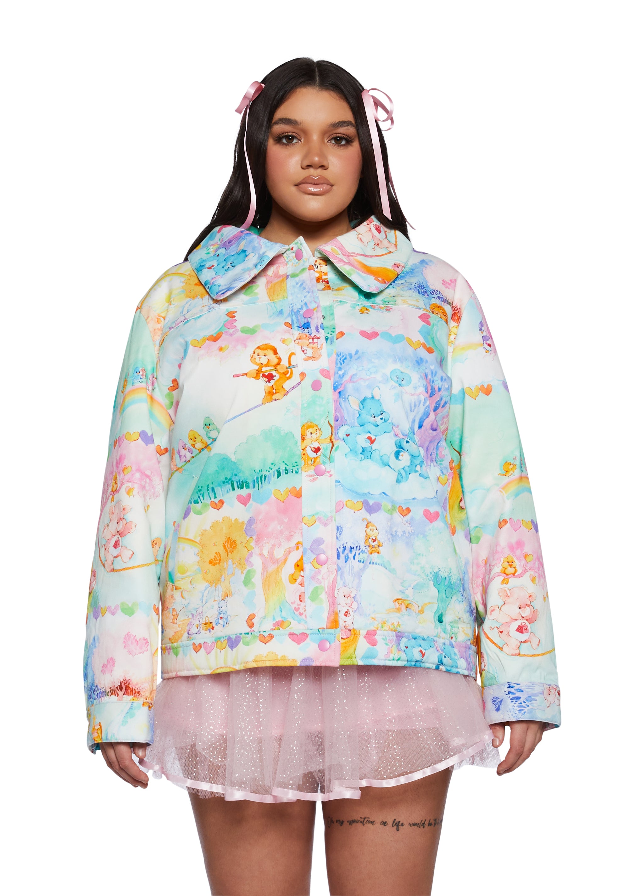 Plus size twill jacket store