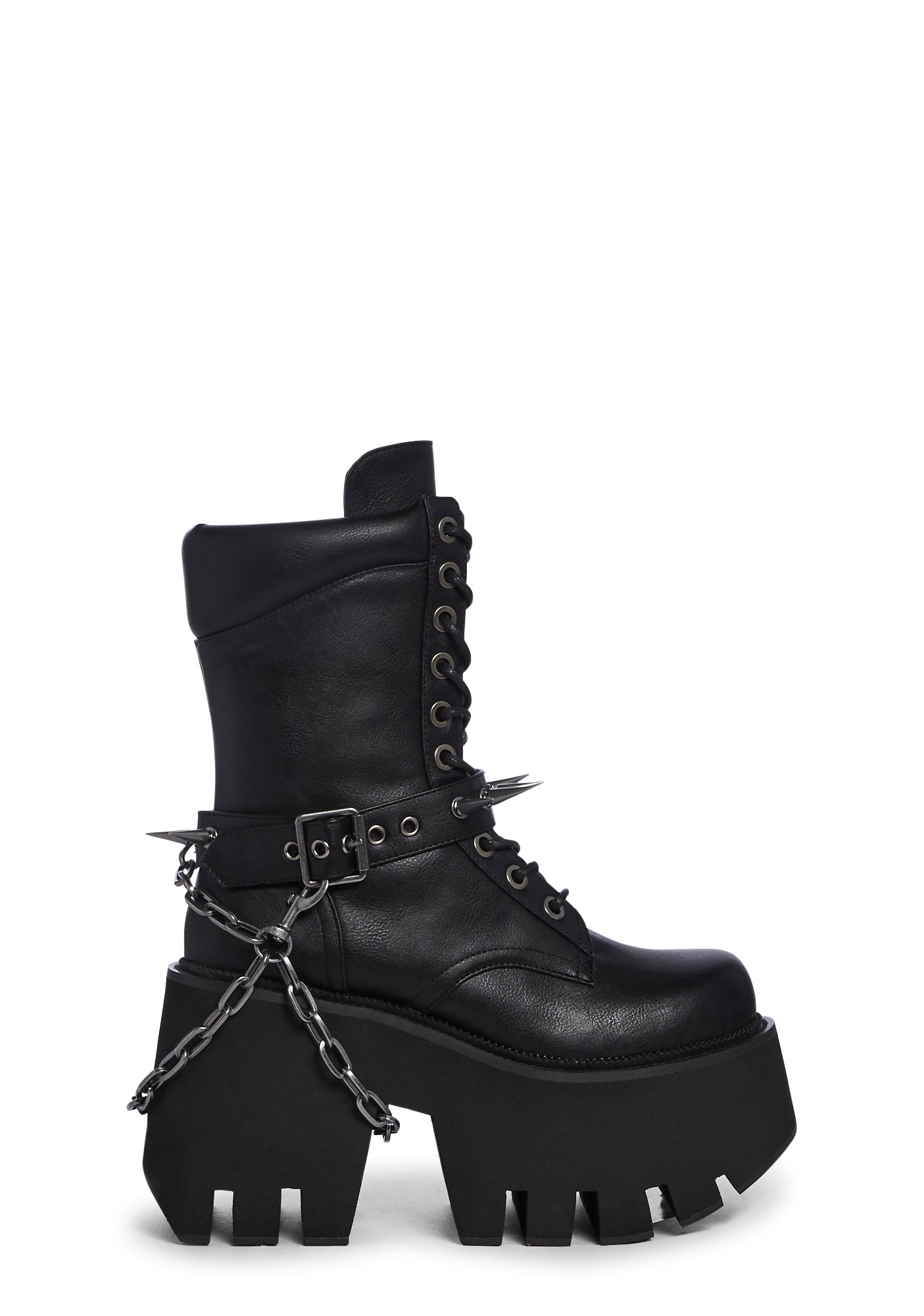 Widow World On Edge Combat Boots Black US 7