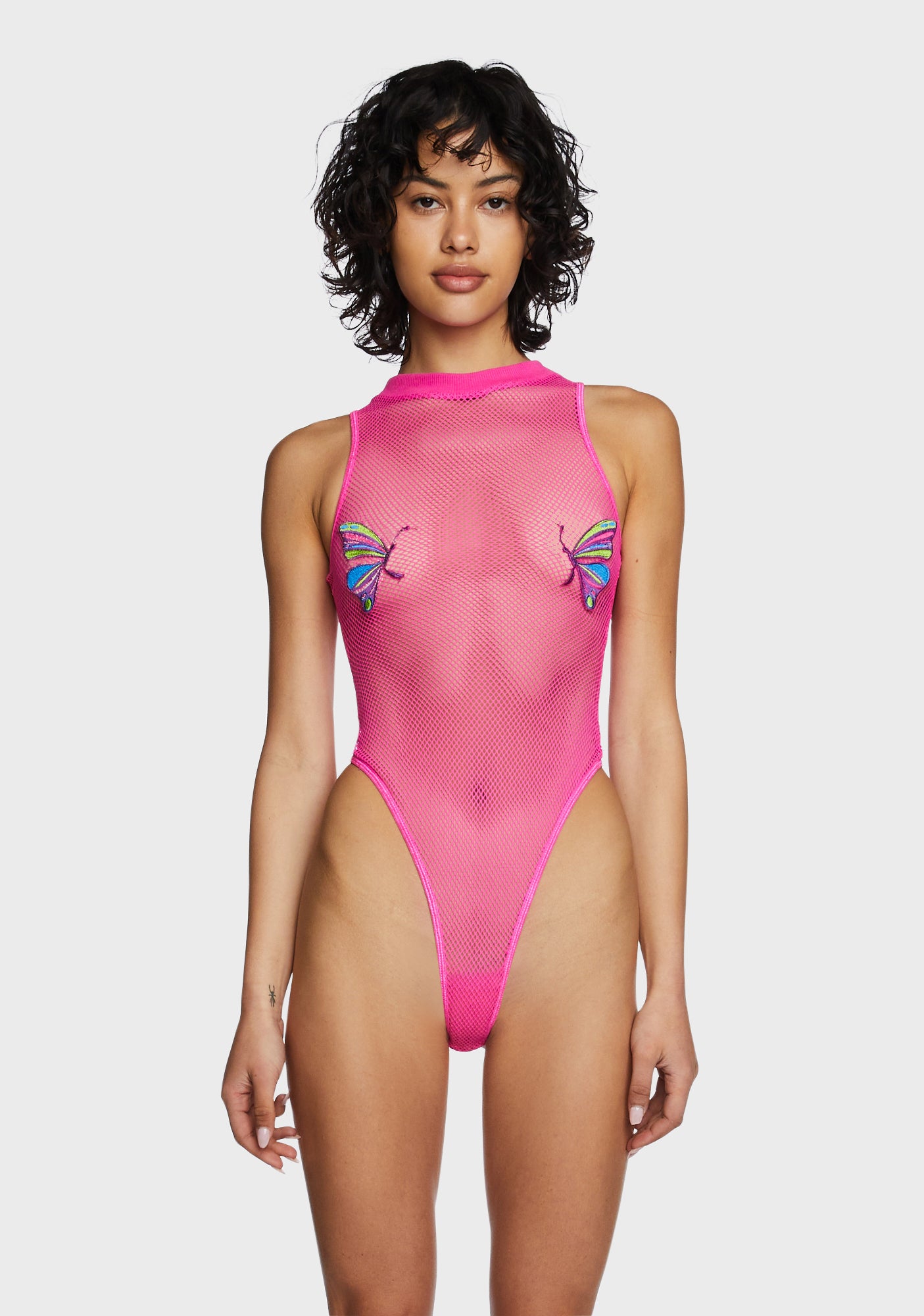 Fishnet leotard hot sale