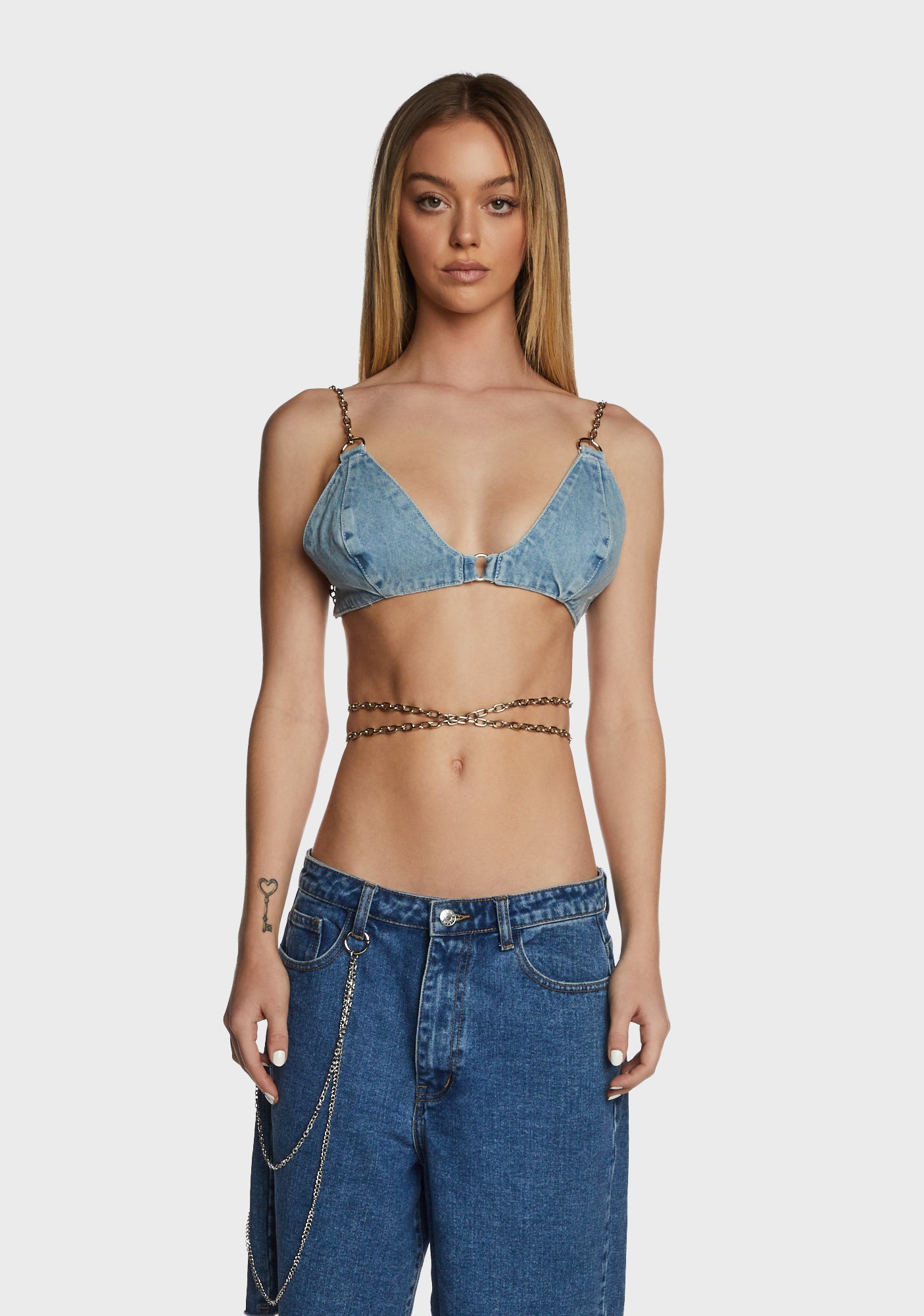 Dolls kill shop chain bra