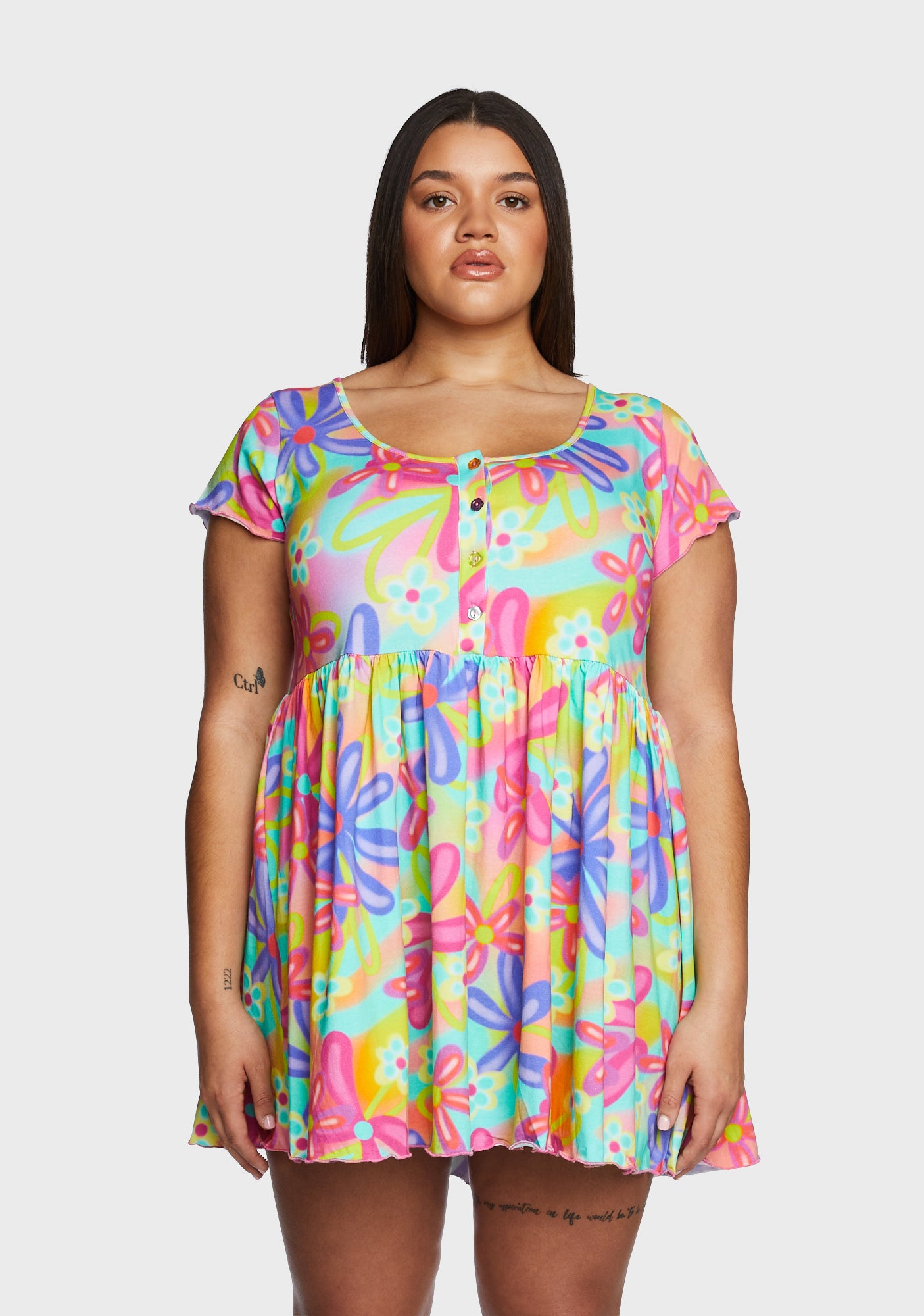 Plus size hotsell babydoll dresses online