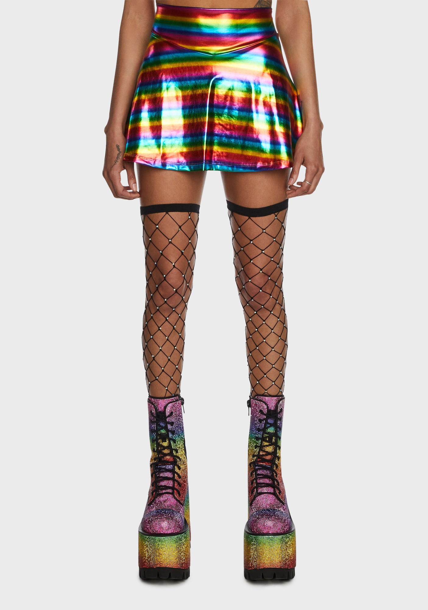 Metallic skirt sale dolls kill