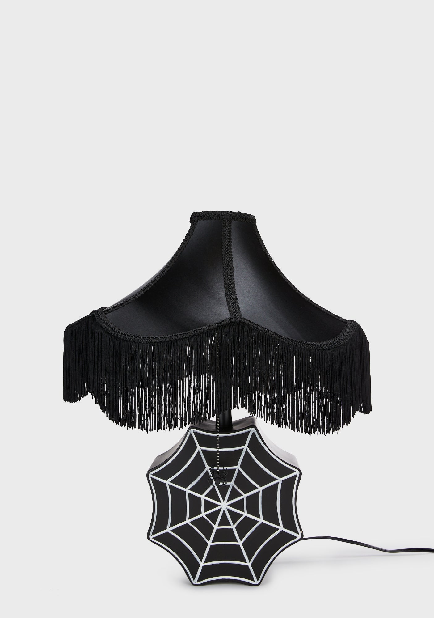 Spider web lamp top