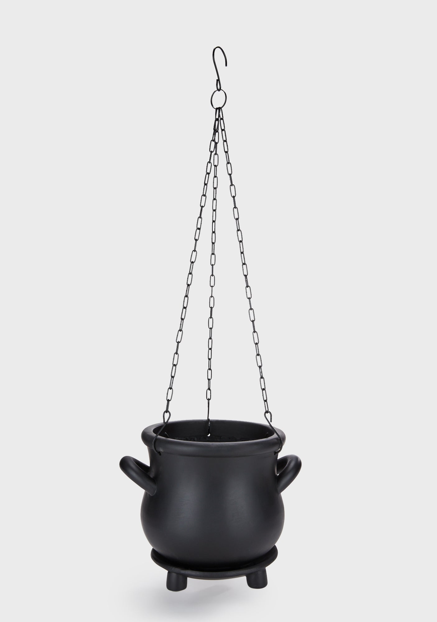 hanging cauldron planter Dolls Home Cauldron Hanging Planter