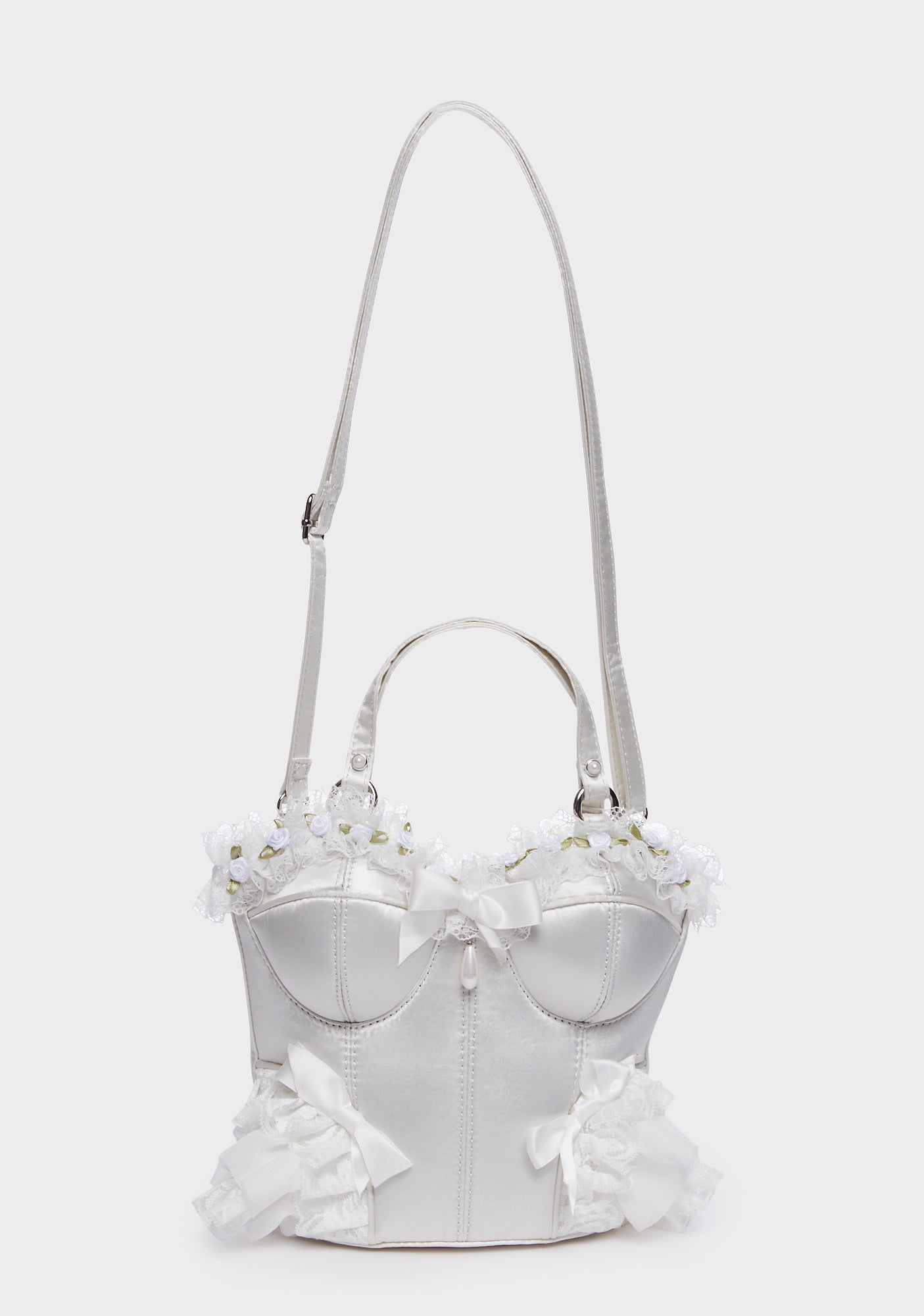 注目の - Bag Hand Bustier Thrillz Sugar White Kill Dolls – バッグ