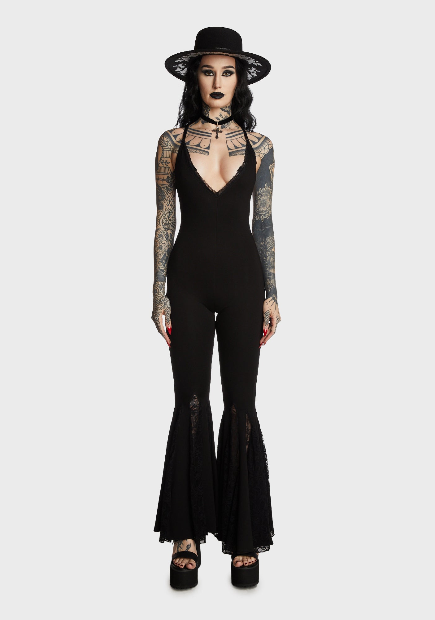 Coven Besties Flared Jumpsuit