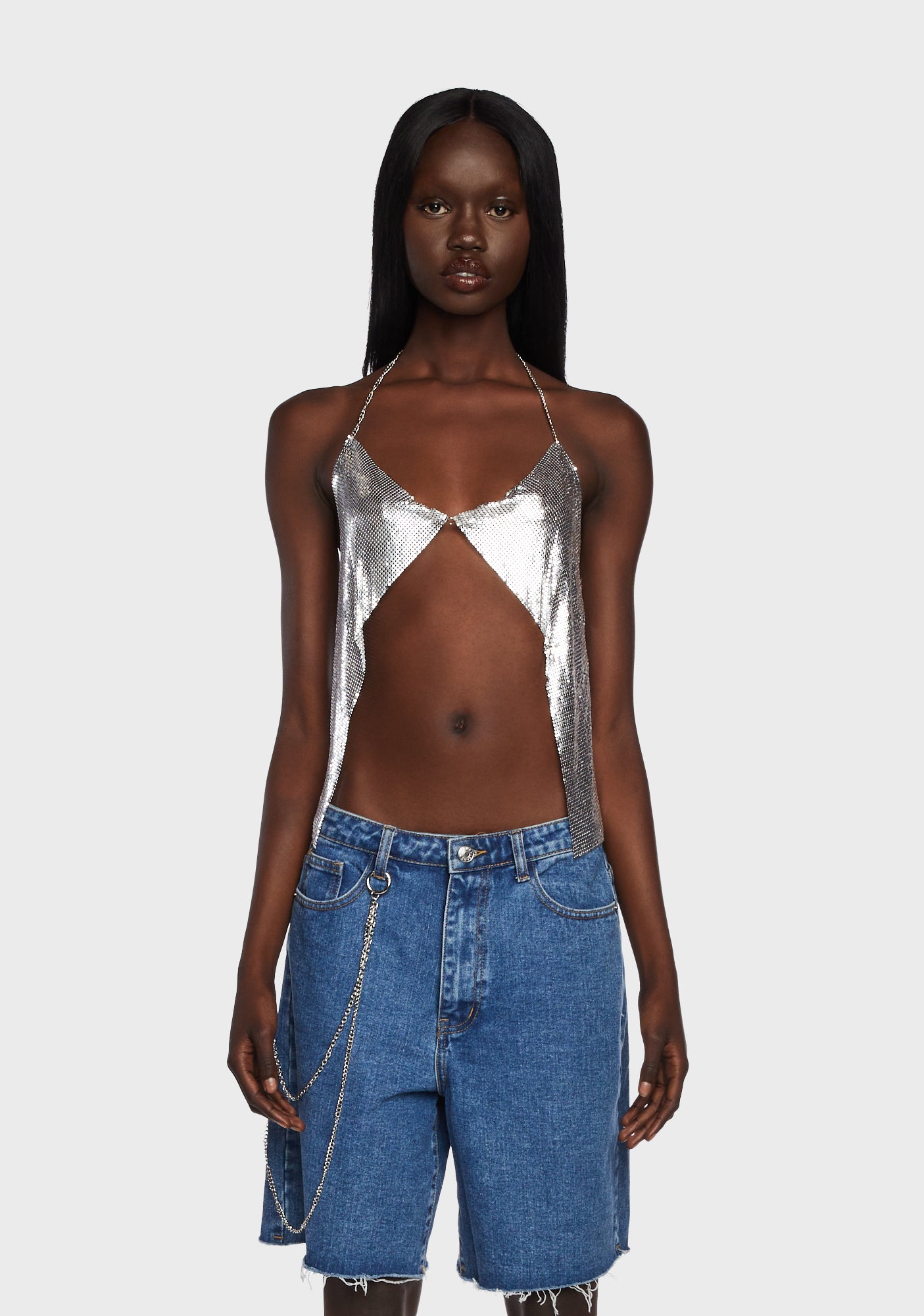 Chainmail bralette cheap