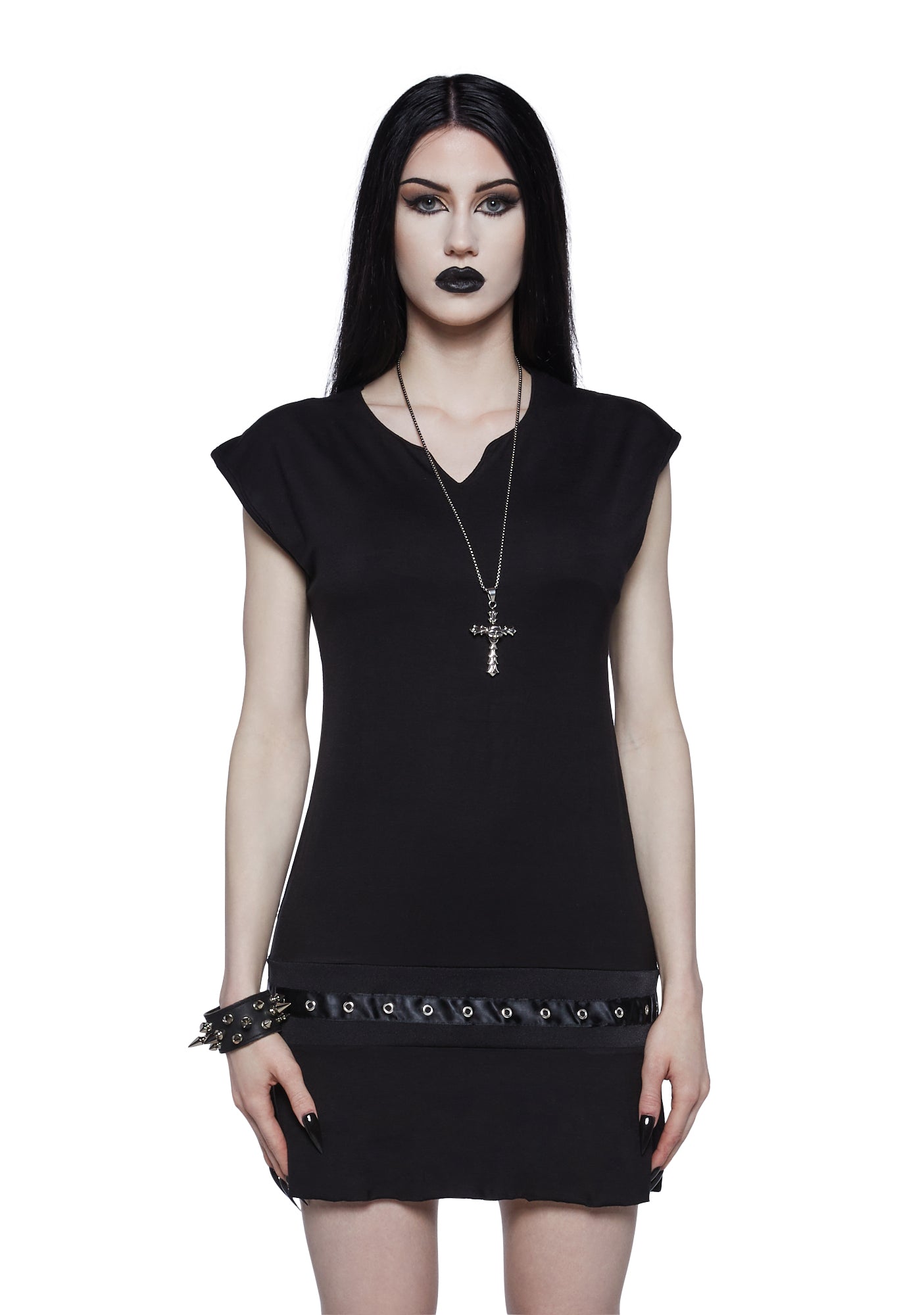Studded mini dress on sale