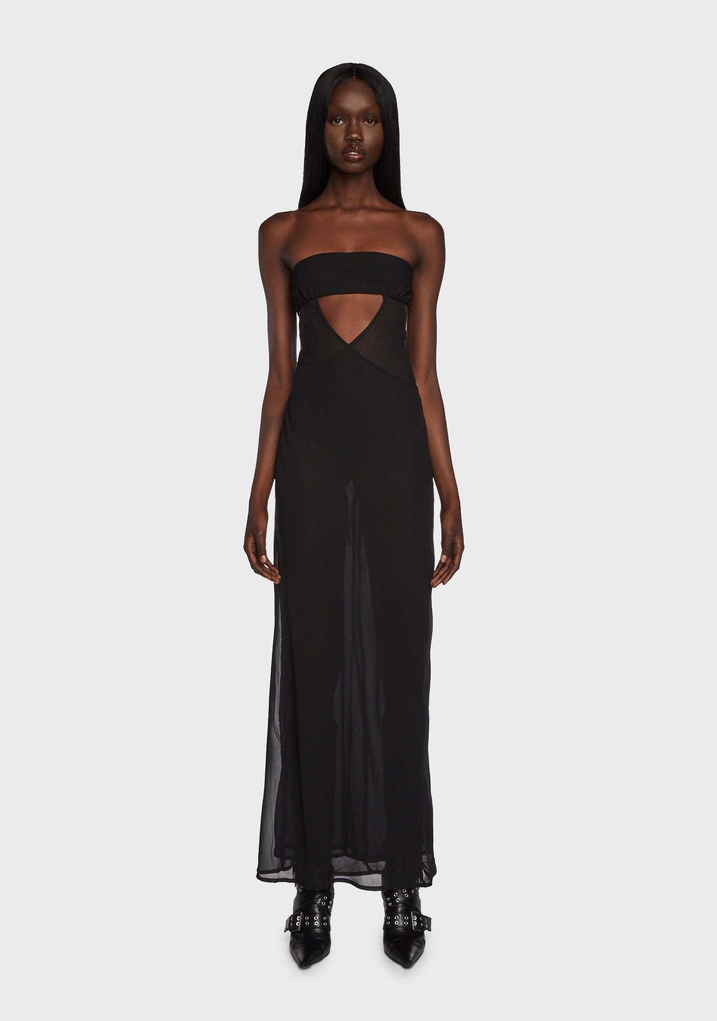 jagger and stone maxi dress Jagger & Stone Cut Out Maxi Dress