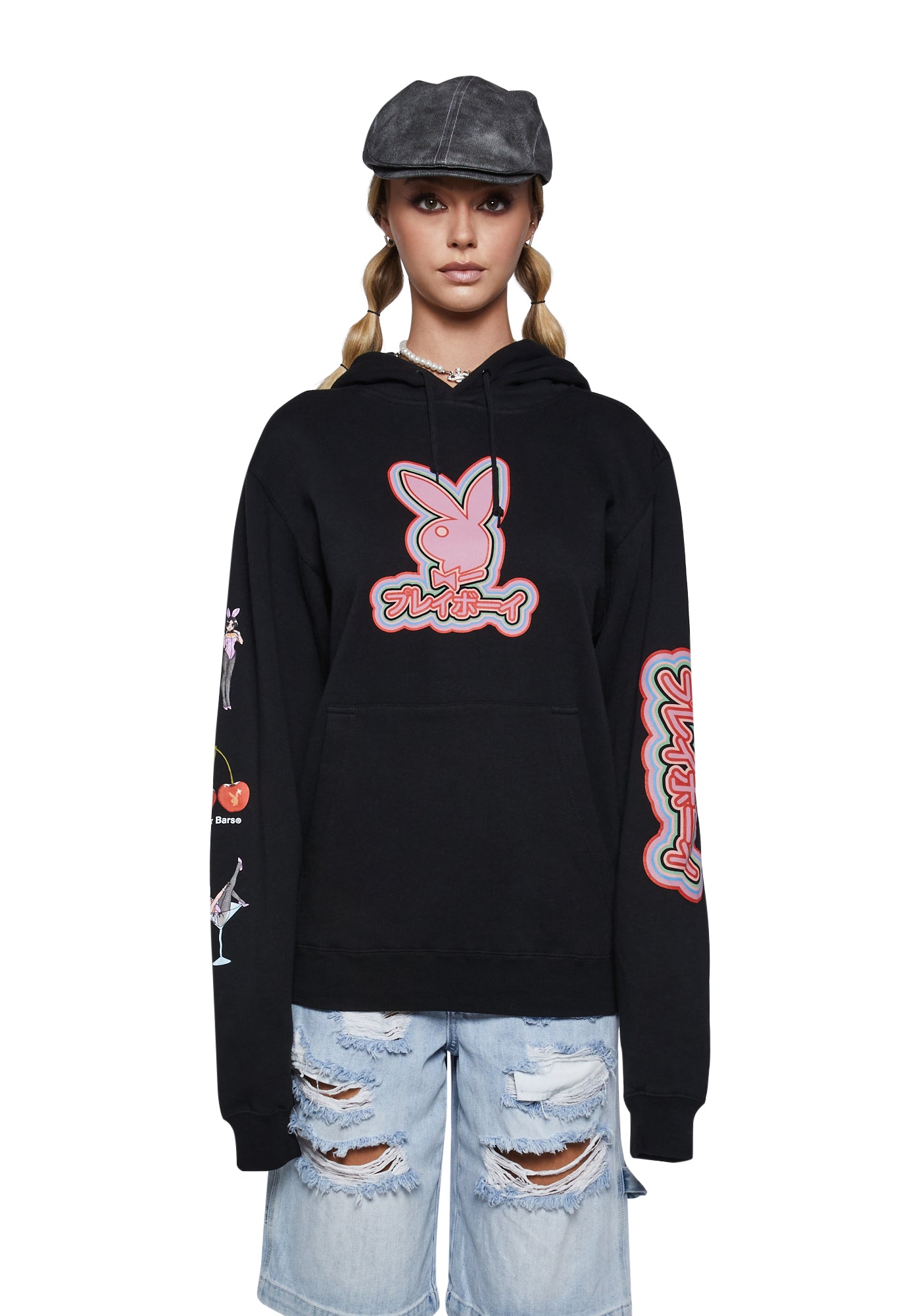 Oversized playboy 2025 hoodie