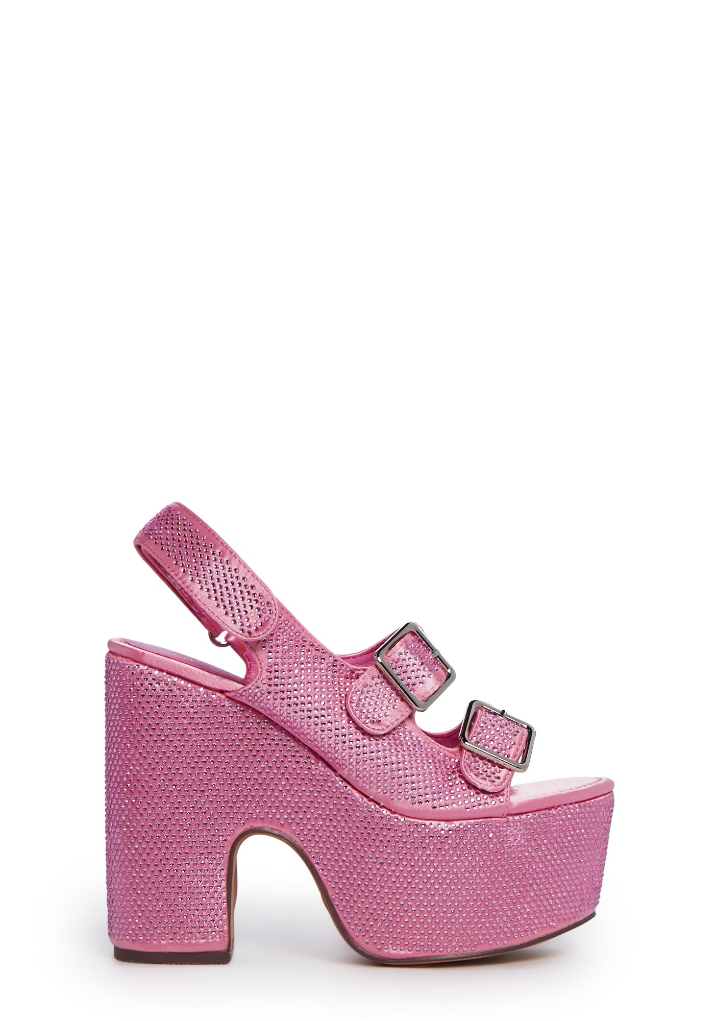 Accepting Applications Platform Sandals Pink US 7 1 2