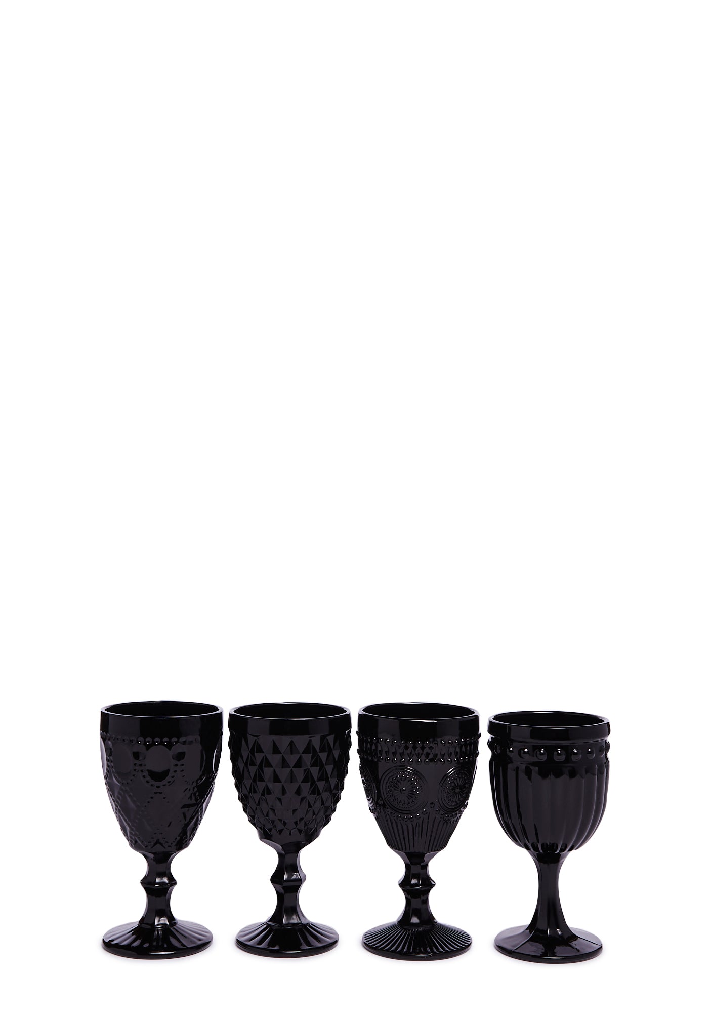Dolls Home Victorian Goblet Set Black Dolls Kill