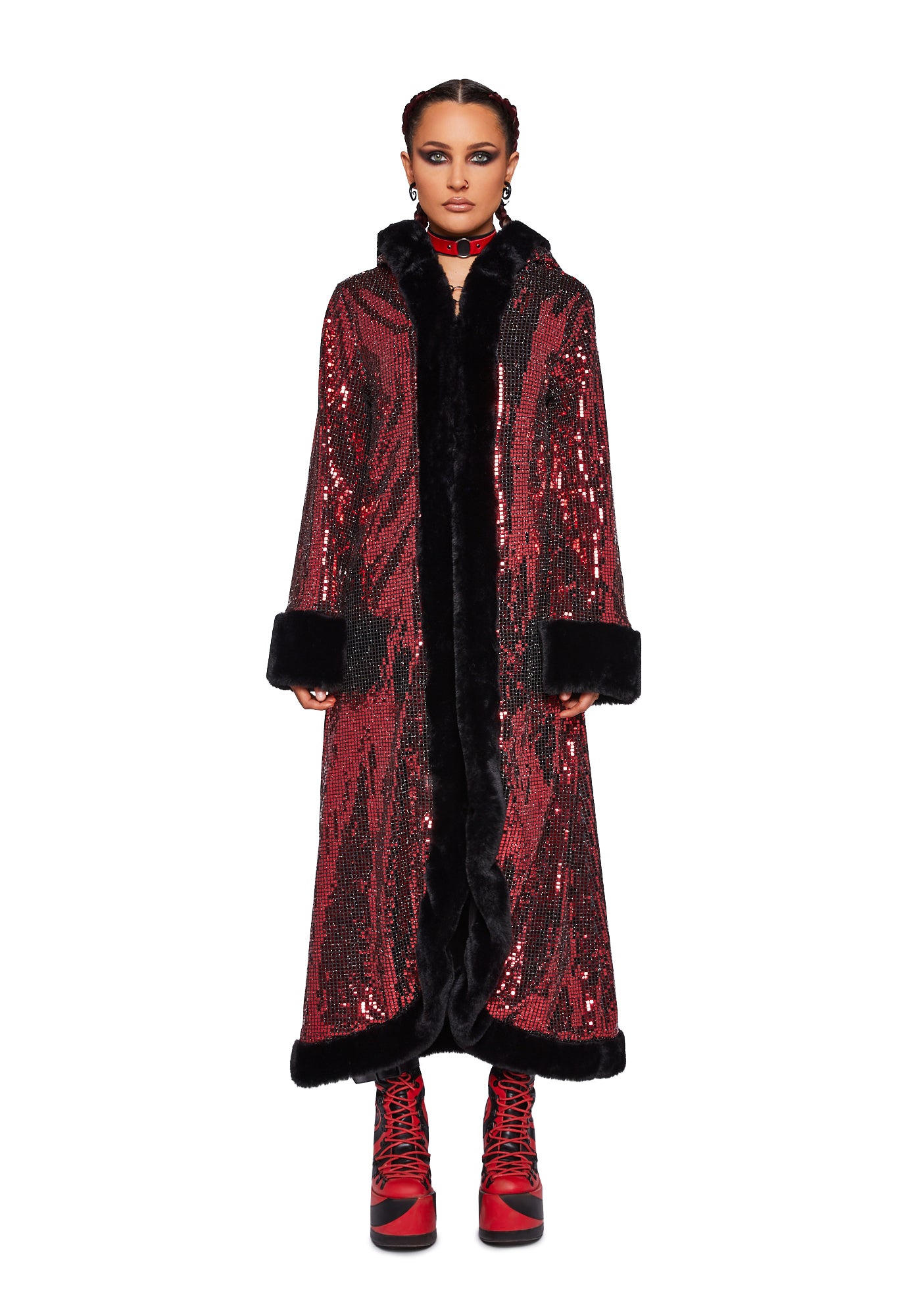 Red duster coat hot sale