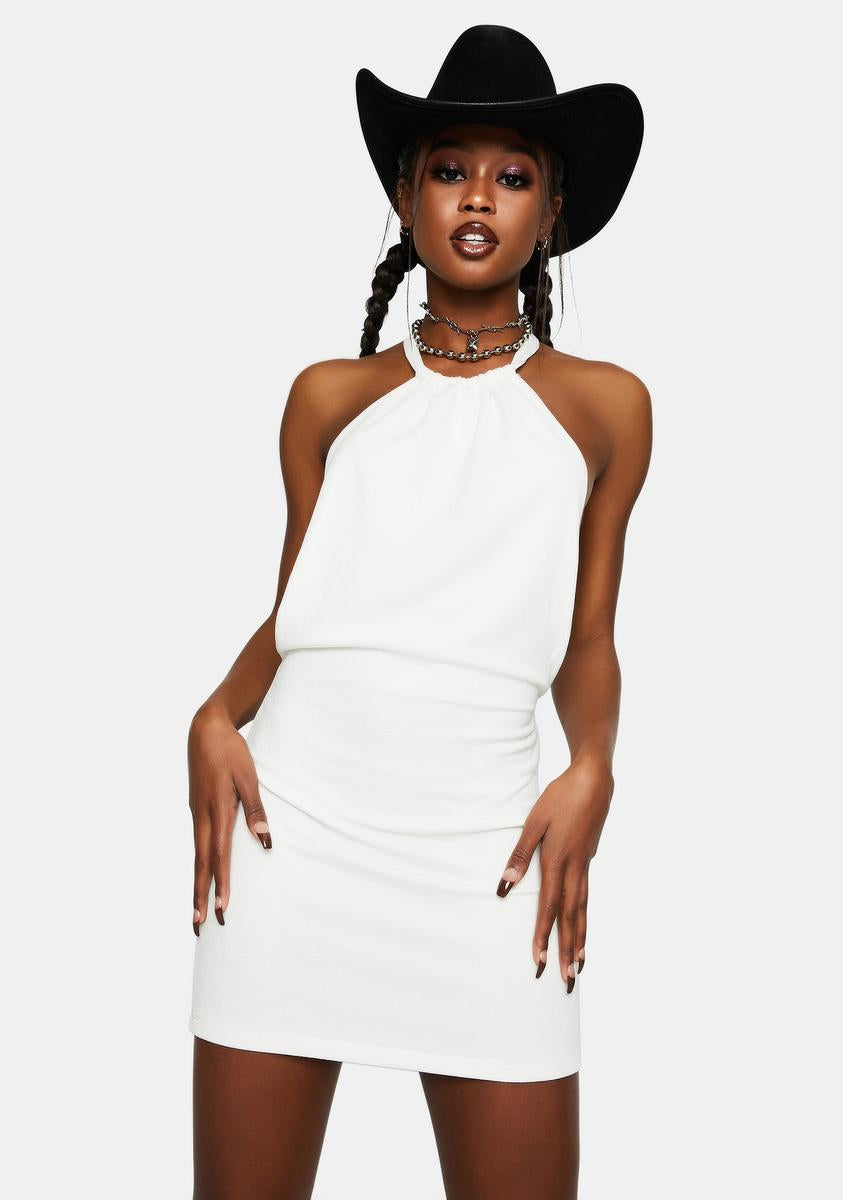 Lioness The Ray Halter Dress  Dolls Kill