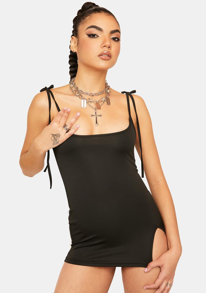 sheer bodycon mini dress LY073