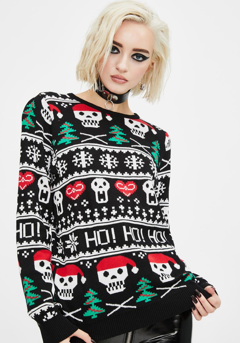 Punk christmas deals sweater