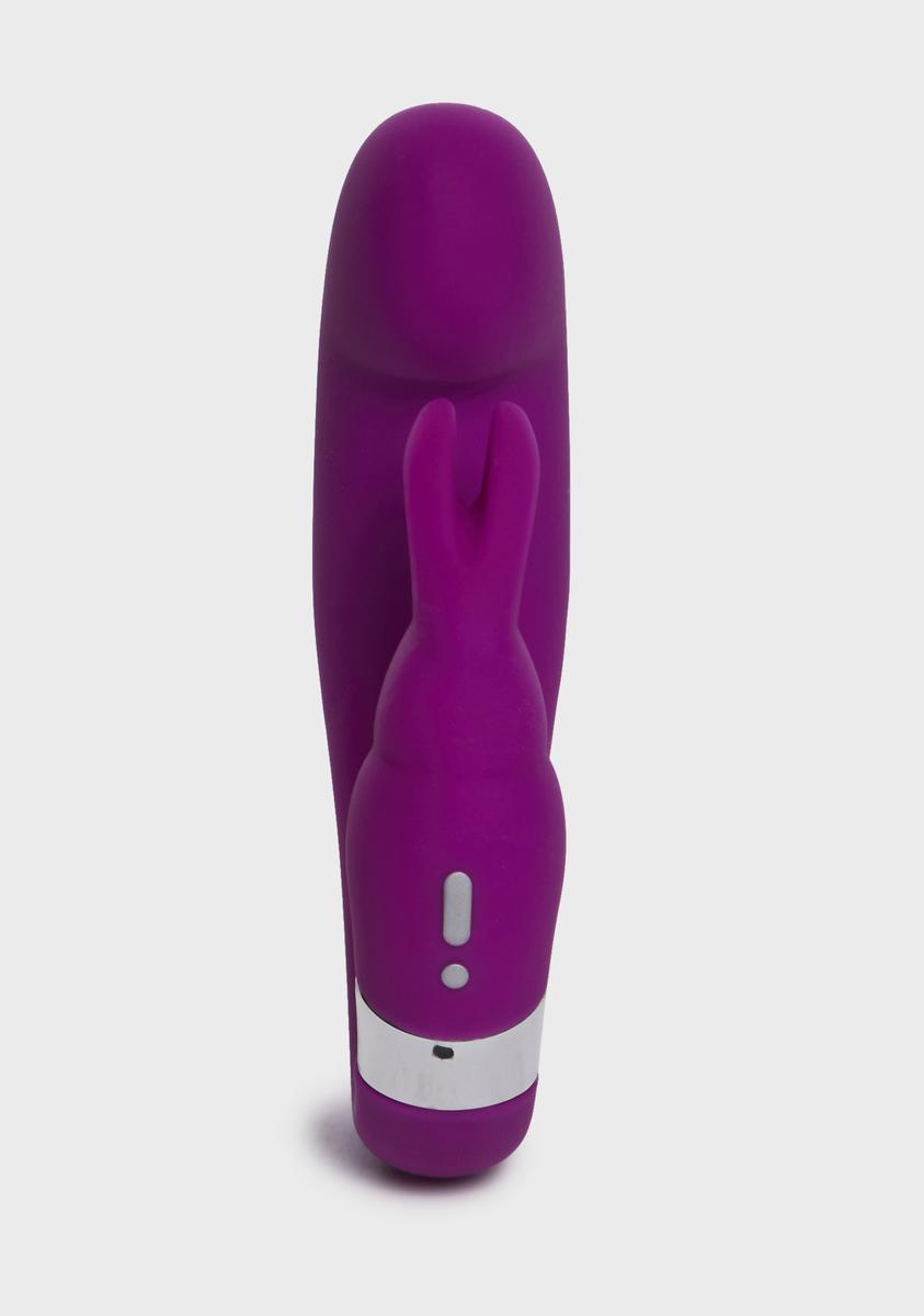 Lovehoney Happy Rabbit G Spot Clitoral Hands Free Vibrator - Purple Dolls Kill Lovehoney Happy Rabbit G Spot Clitoral Hands Free Vibrator - Purple Dolls Kill
