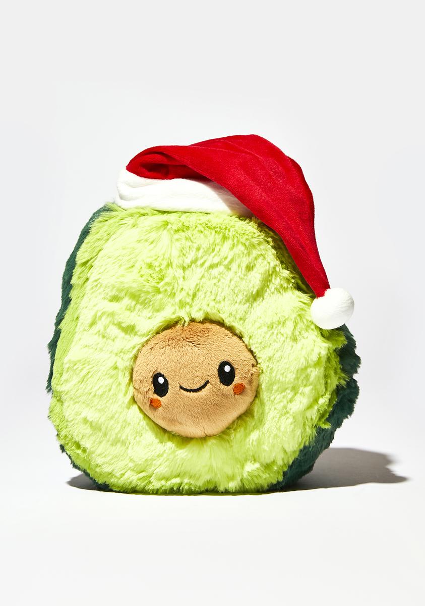 Squishable Santa Avocado Plushie Toy Green – Dolls Kill
