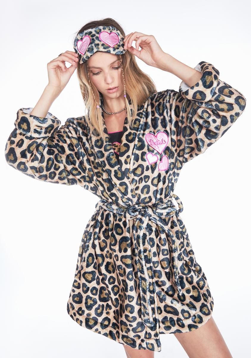 Fuzzy robe set clearance