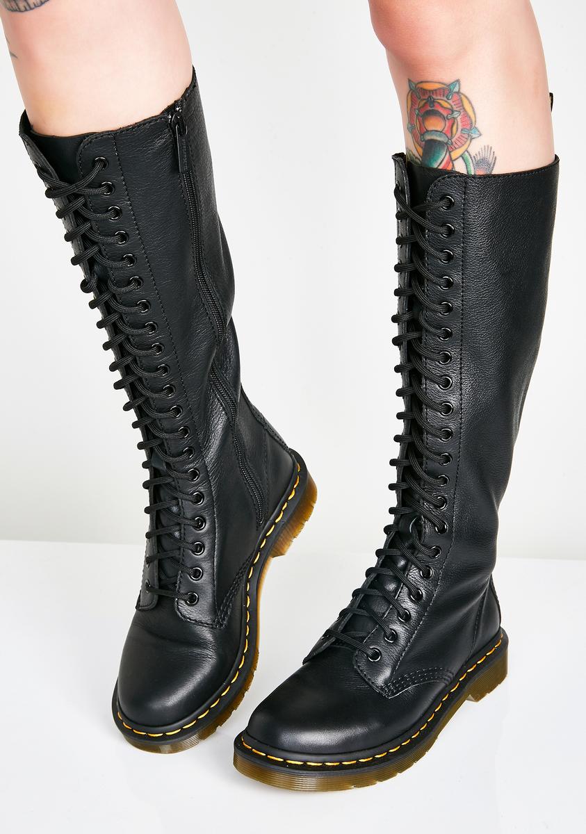 Eye Boot Dr Martens Virginia 20 Eye MARTENS Very High Boots