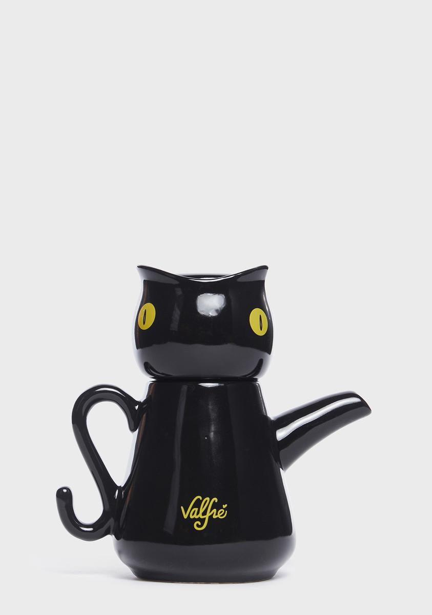Black Cat Tea Set