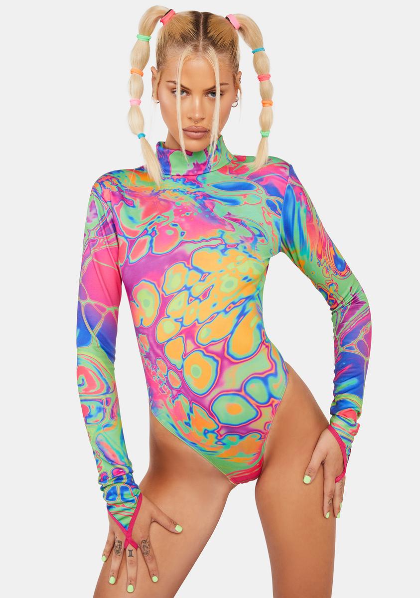 Trippy bodysuit sales