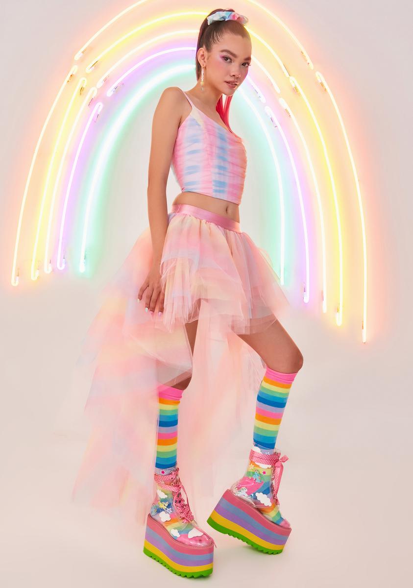 Rainbow skirt dolls kill sales